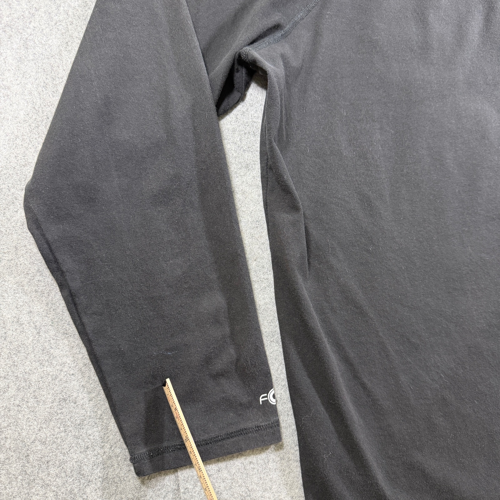 Carhartt Force Quarter Zip Pullover Mens 2XL Black Relaxed Fit Chest Pocket Logo thumbnail 5