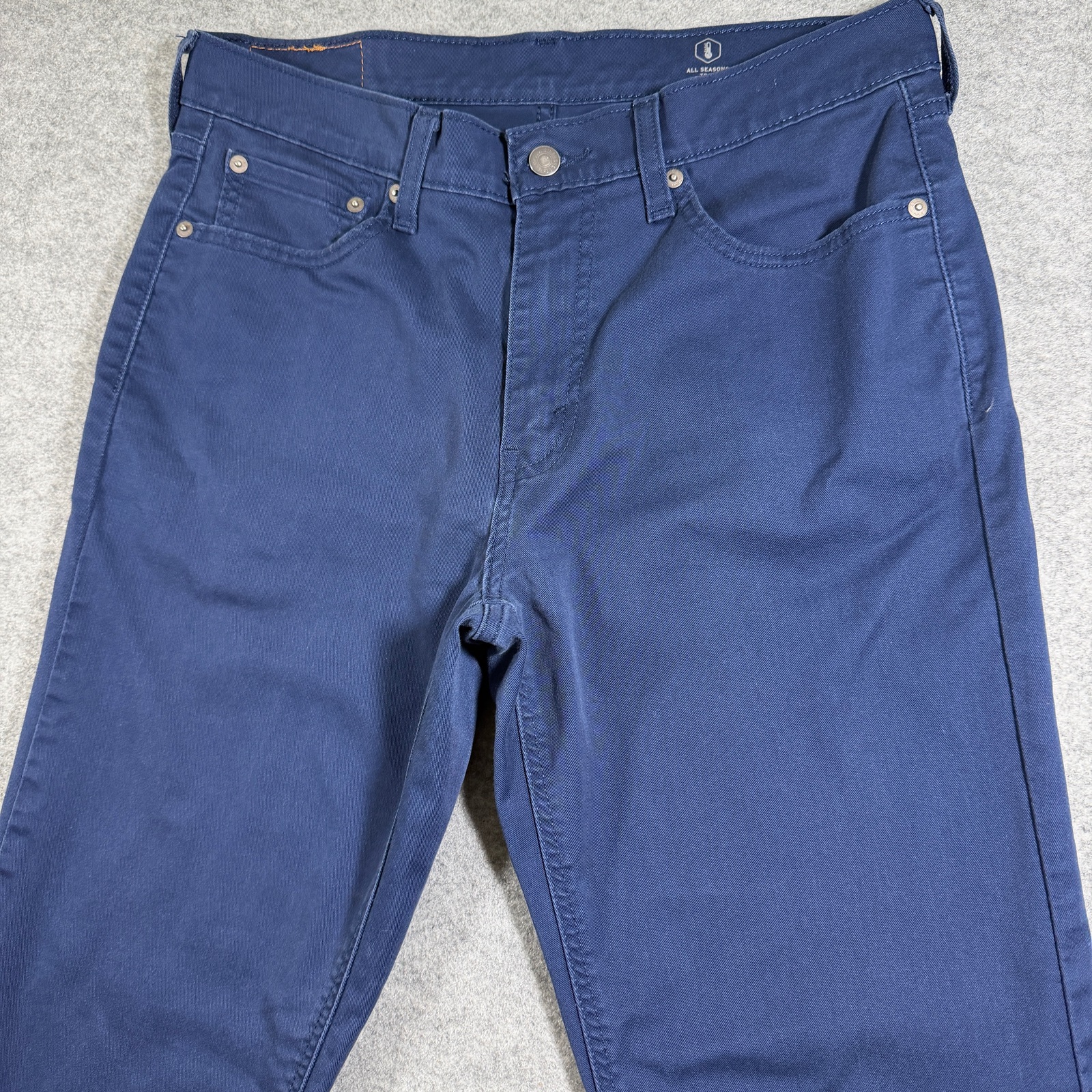 Levi's 541 Athletic Taper Jeans Mens 32x32 Navy Blue Stretch Denim Red Tab thumbnail 3