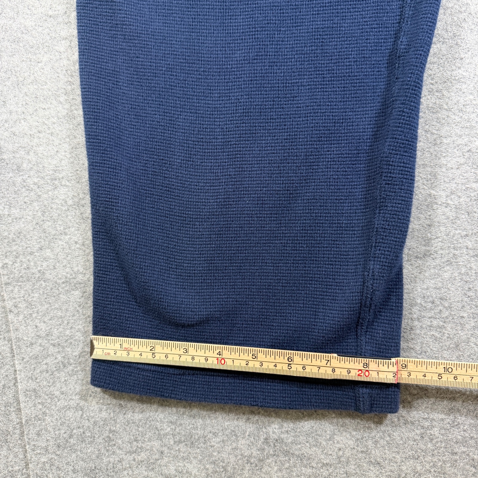 Polo Ralph Lauren Waffle Thermal Pants Mens L Navy Drawstring Cotton Lounge thumbnail 10