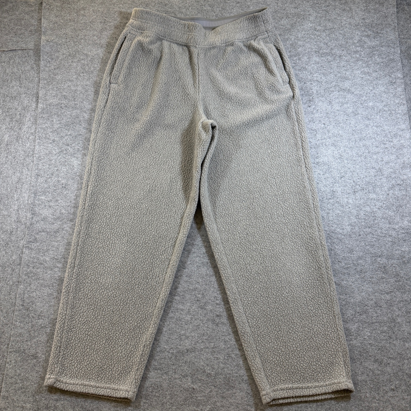 Patagonia Synchilla Fleece Sweatpants Womens M Gray Relaxed Outdoor Hiking