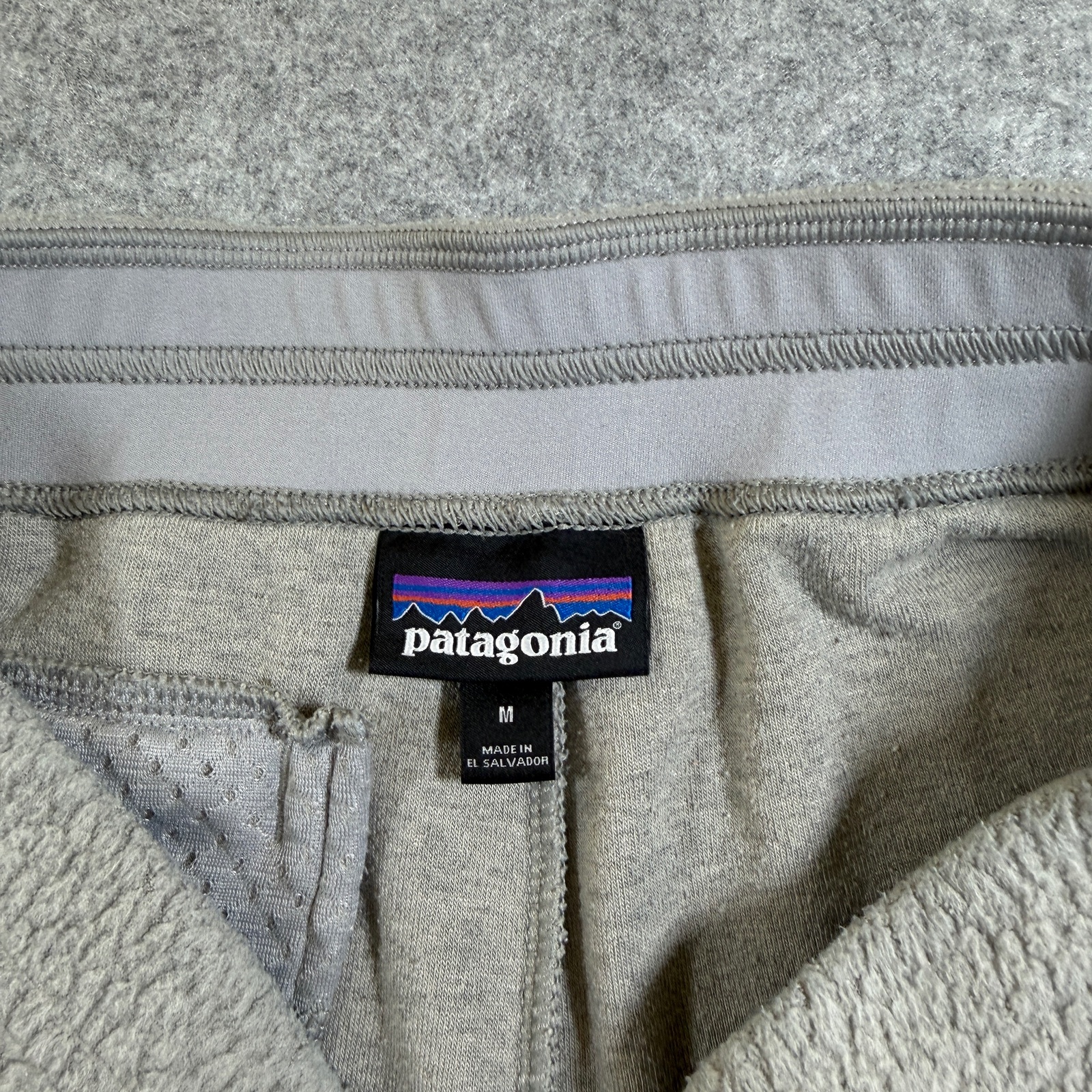 Patagonia Synchilla Fleece Sweatpants Womens M Gray Relaxed Outdoor Hiking thumbnail 3