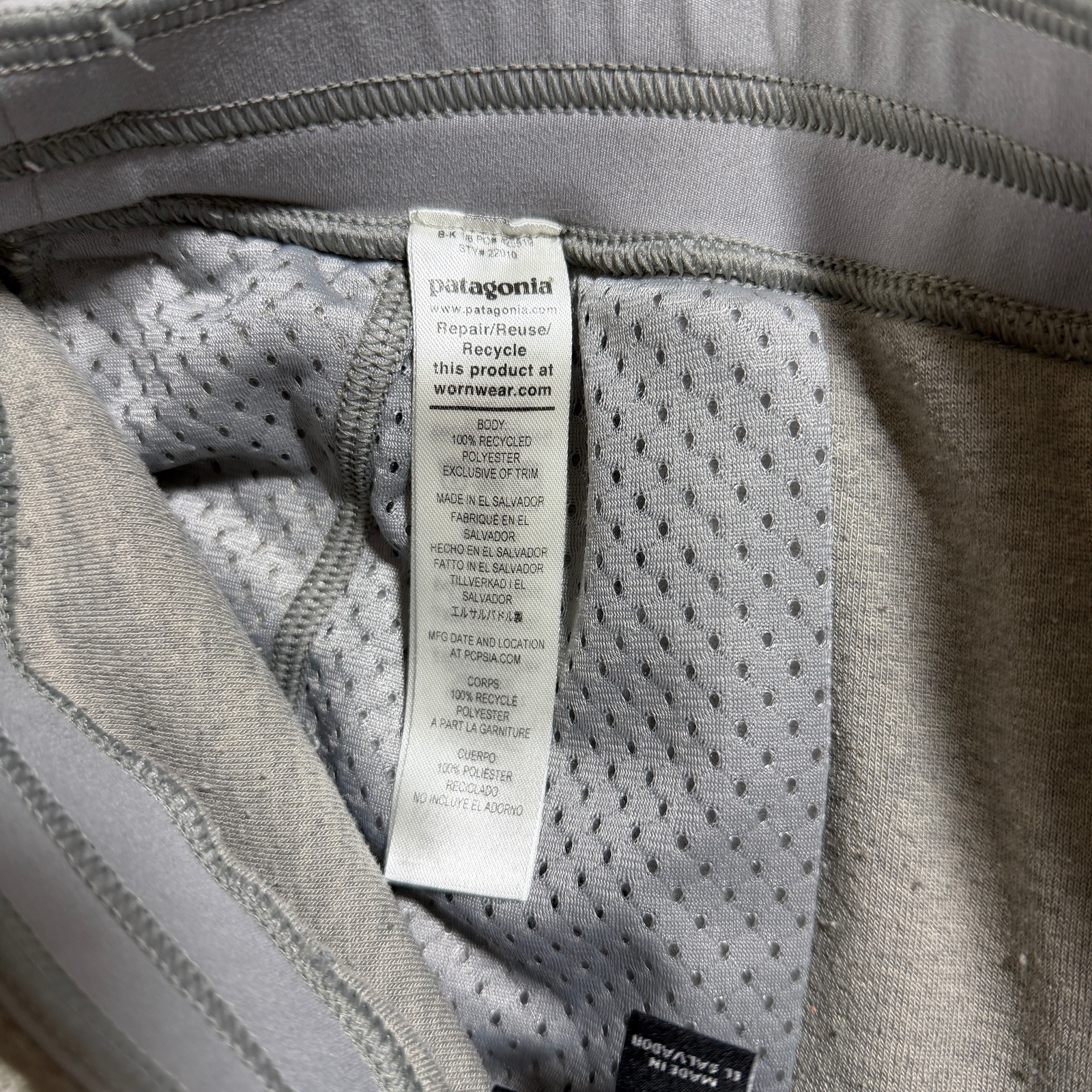 Patagonia Synchilla Fleece Sweatpants Womens M Gray Relaxed Outdoor Hiking thumbnail 4