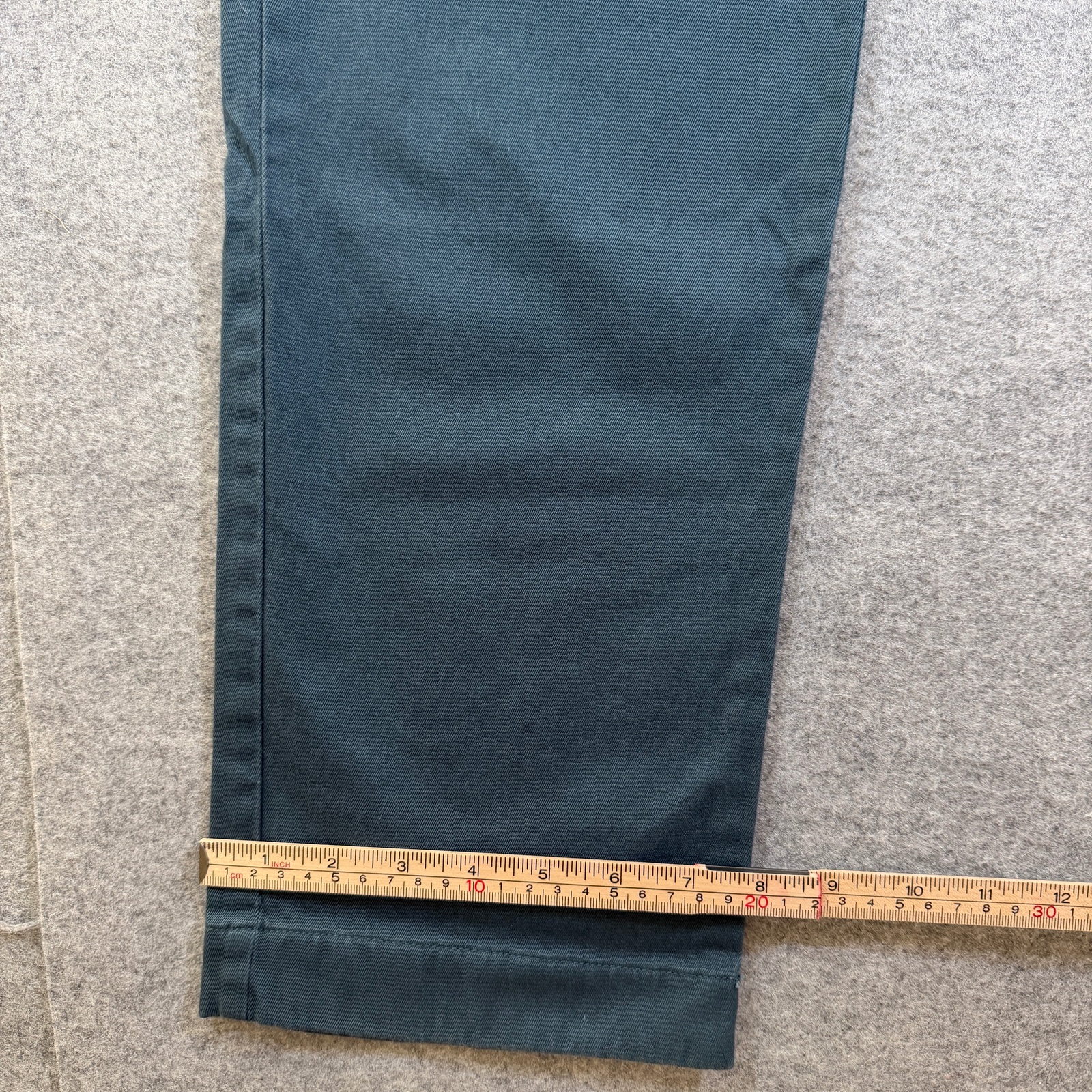 J.Crew 484 Chino Pants Mens 38x34 Slate Blue Slim Fit Stretch Cotton Preppy thumbnail 10