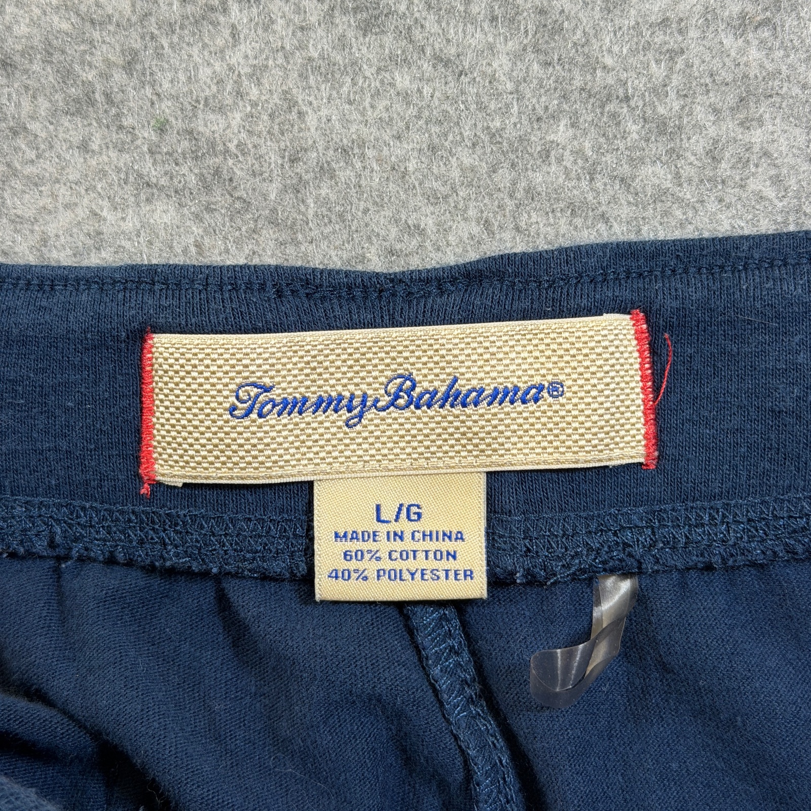 Tommy Bahama Sweatpants Mens L Navy Marlin Logo Drawstring Lounge Relaxed Fit thumbnail 6