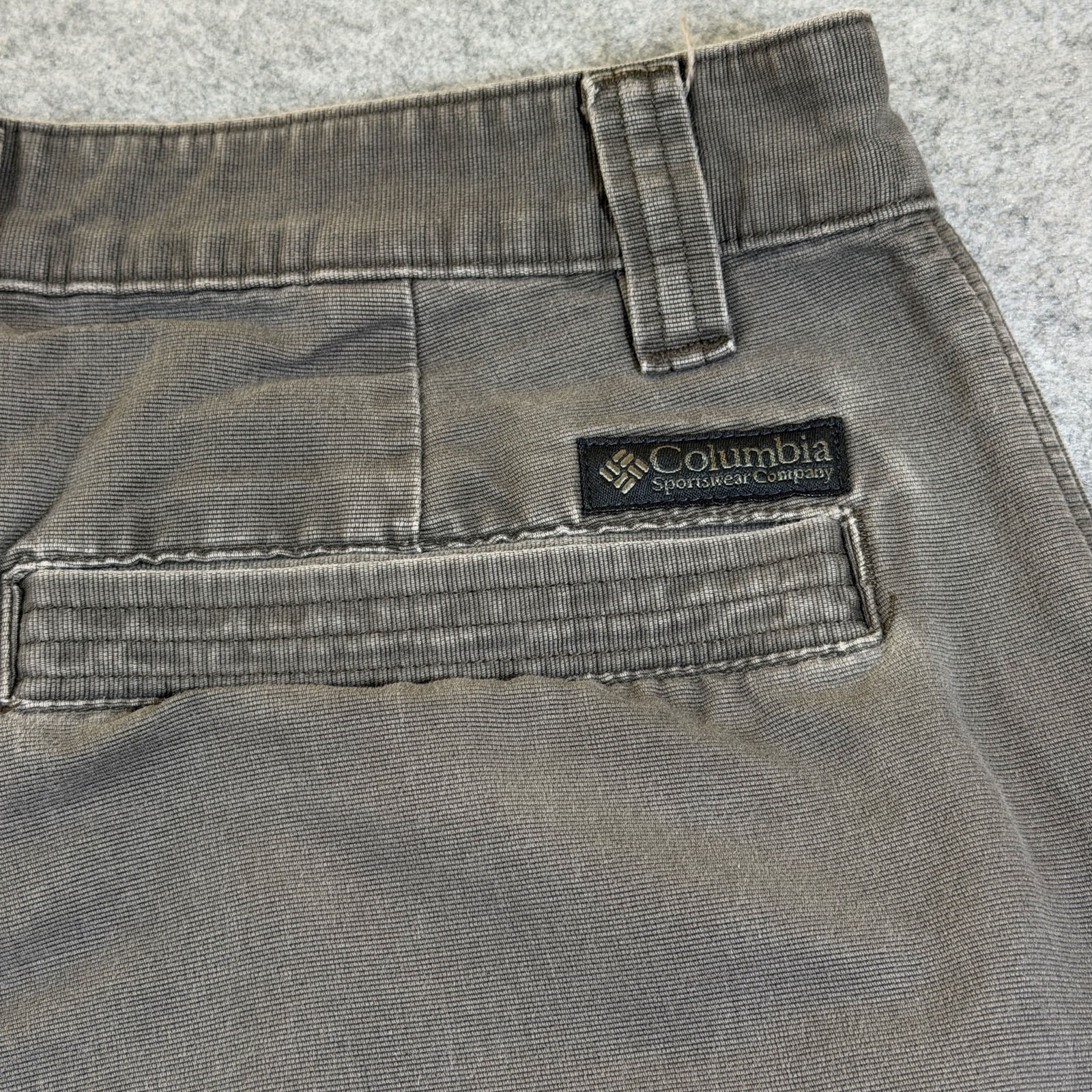 Columbia Ripstop Carpenter Pants Mens 34 Gray Utility Cargo Outdoor Workwear thumbnail 5