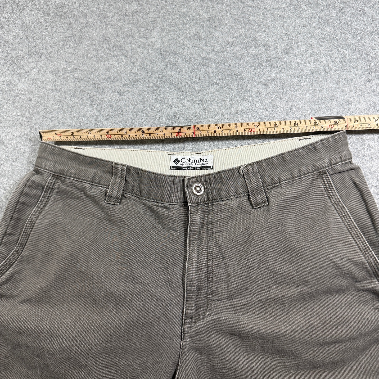 Columbia Ripstop Carpenter Pants Mens 34 Gray Utility Cargo Outdoor Workwear thumbnail 7