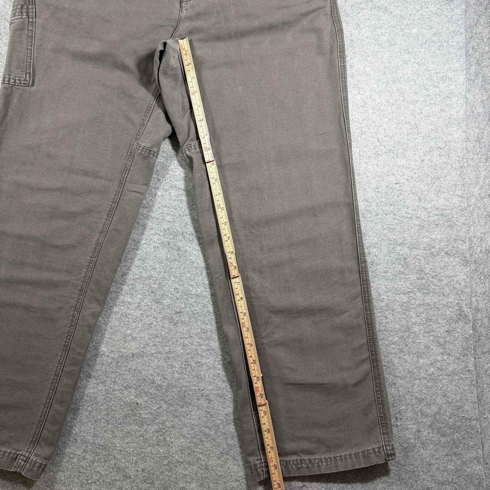 Columbia Ripstop Carpenter Pants Mens 34 Gray Utility Cargo Outdoor Workwear thumbnail 8
