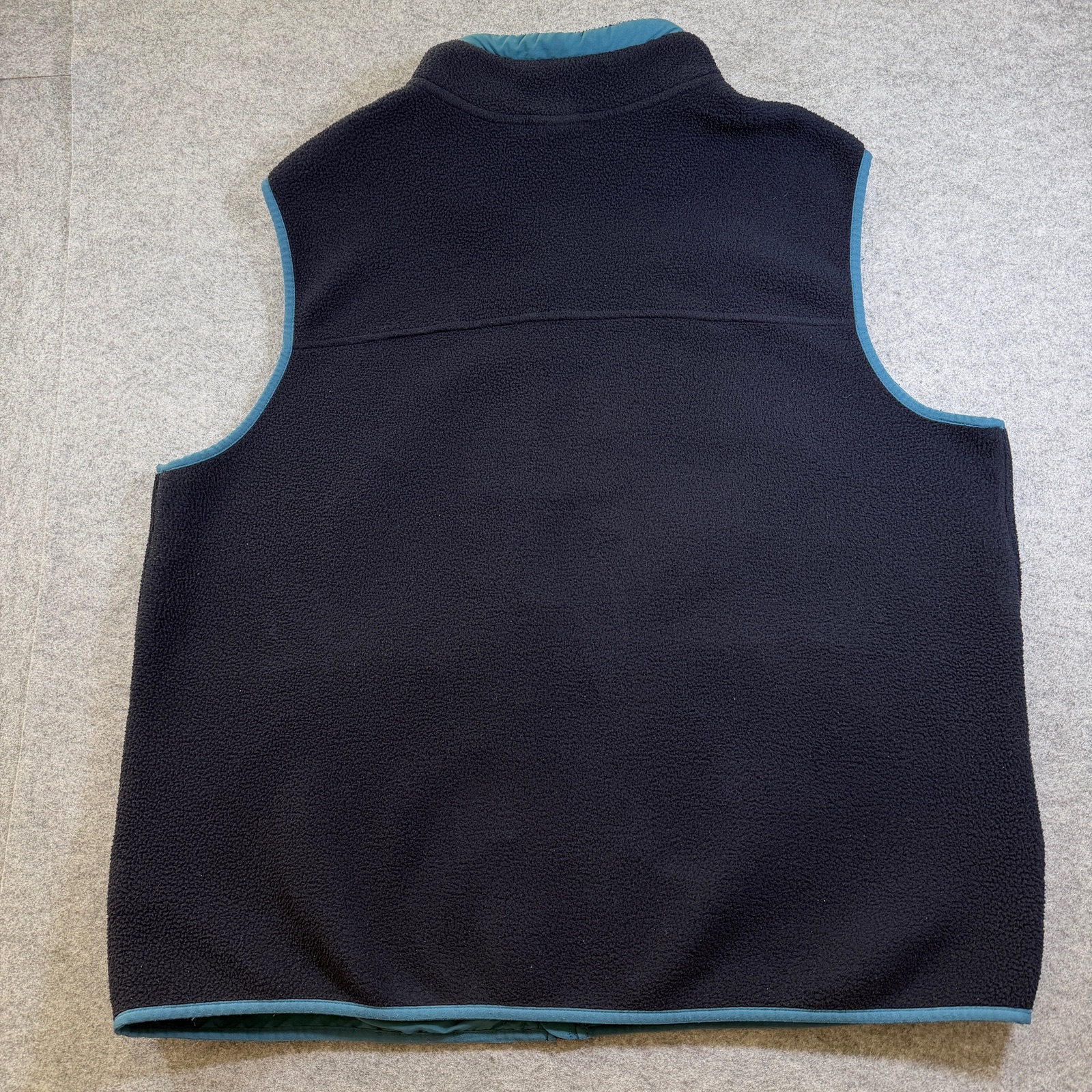 The North Face Carbondale Sherpa Fleece Vest Mens XXL Navy Full Zip Hiking thumbnail 2