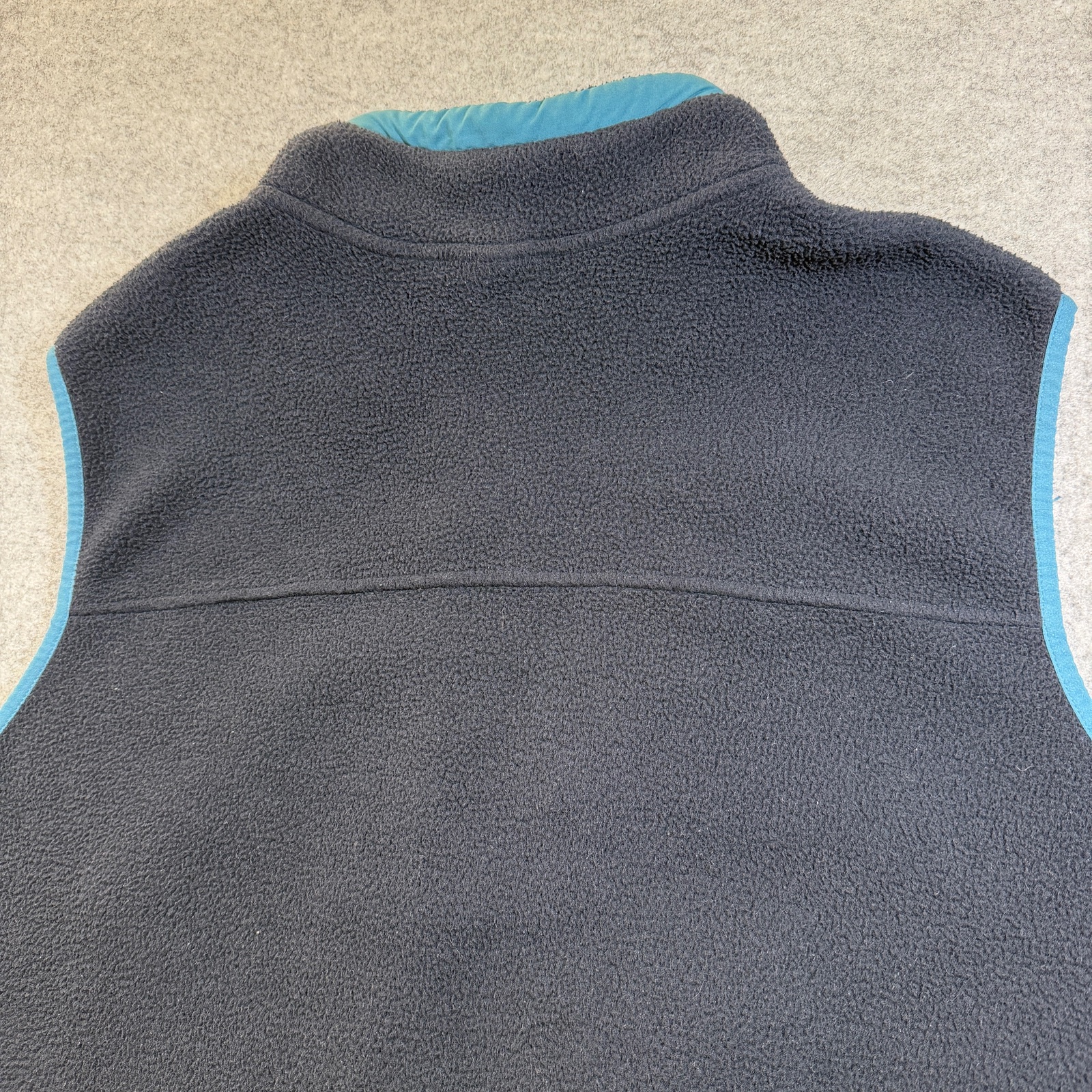 The North Face Carbondale Sherpa Fleece Vest Mens XXL Navy Full Zip Hiking thumbnail 4