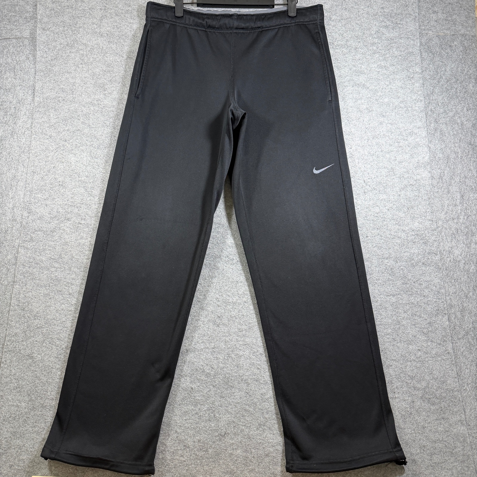 Nike Therma-FIT Sweatpants Mens S Black Fleece Lined Joggers Running Training
