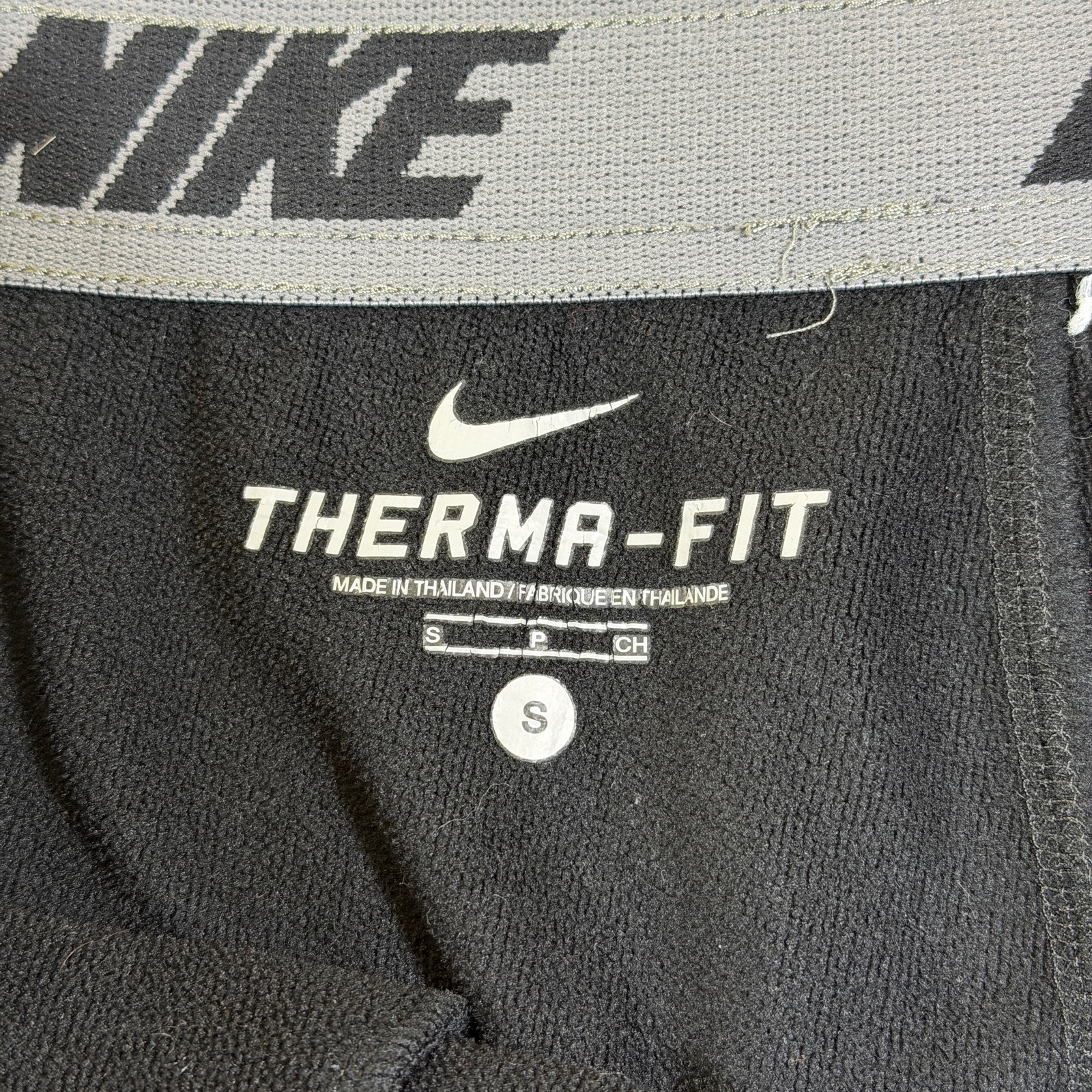 Nike Therma-FIT Sweatpants Mens S Black Fleece Lined Joggers Running Training thumbnail 5