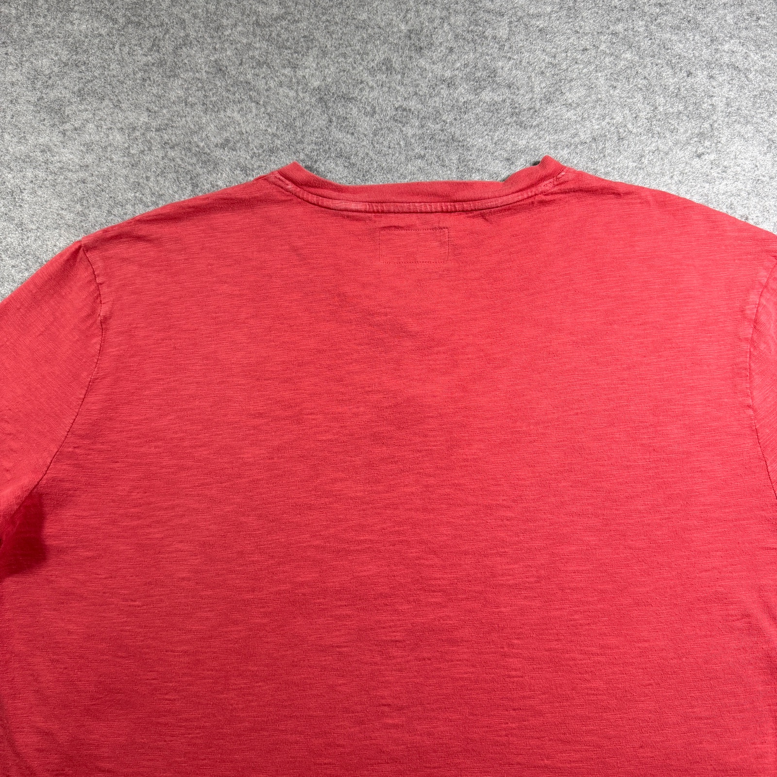 Lucky Brand Knit Henley Shirt Mens XXL Coral Cotton 3 Button Short Sleeve Casual thumbnail 9