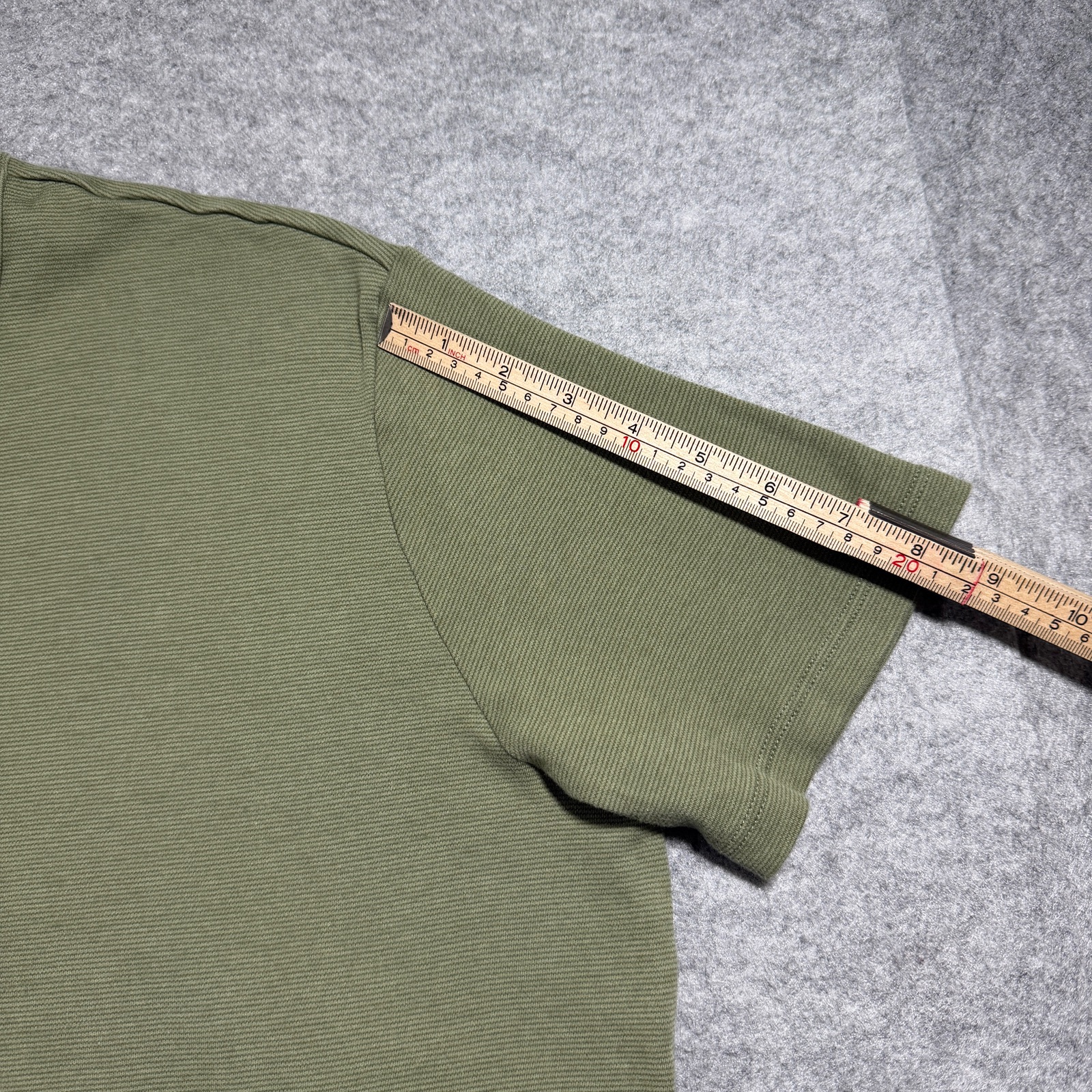 Banana Republic Luxe Touch Performance Tee Mens XL Olive Green Stretch Cotton thumbnail 8