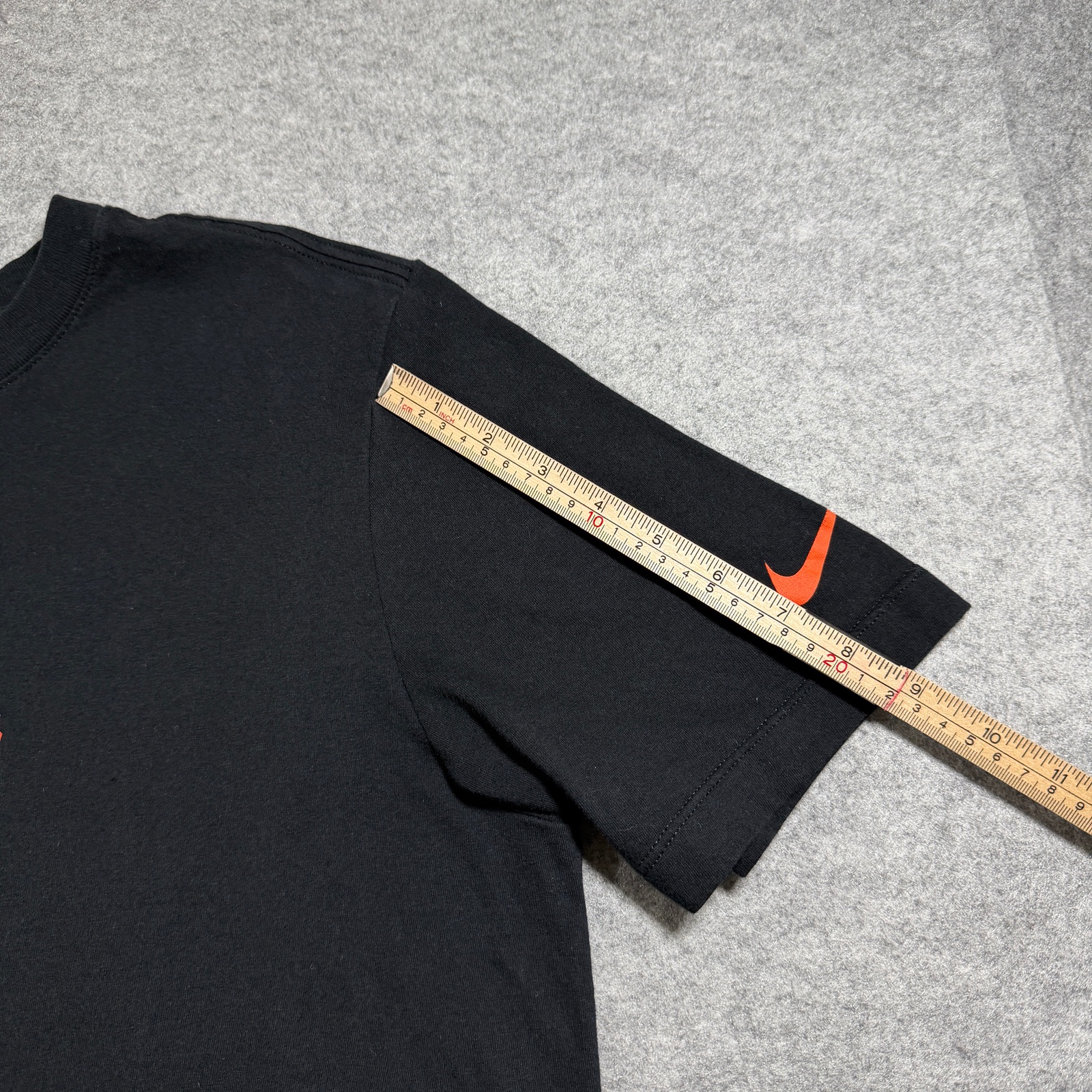 Nike Denver Broncos T Shirt Mens S Black NFL Football Swoosh Cotton Fan Gear thumbnail 7