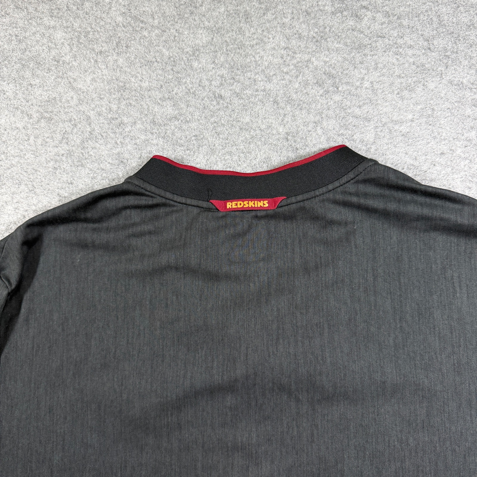 Nike Washington Redskins Quarter Zip Pullover Mens XXL Black NFL Sideline Gear thumbnail 4
