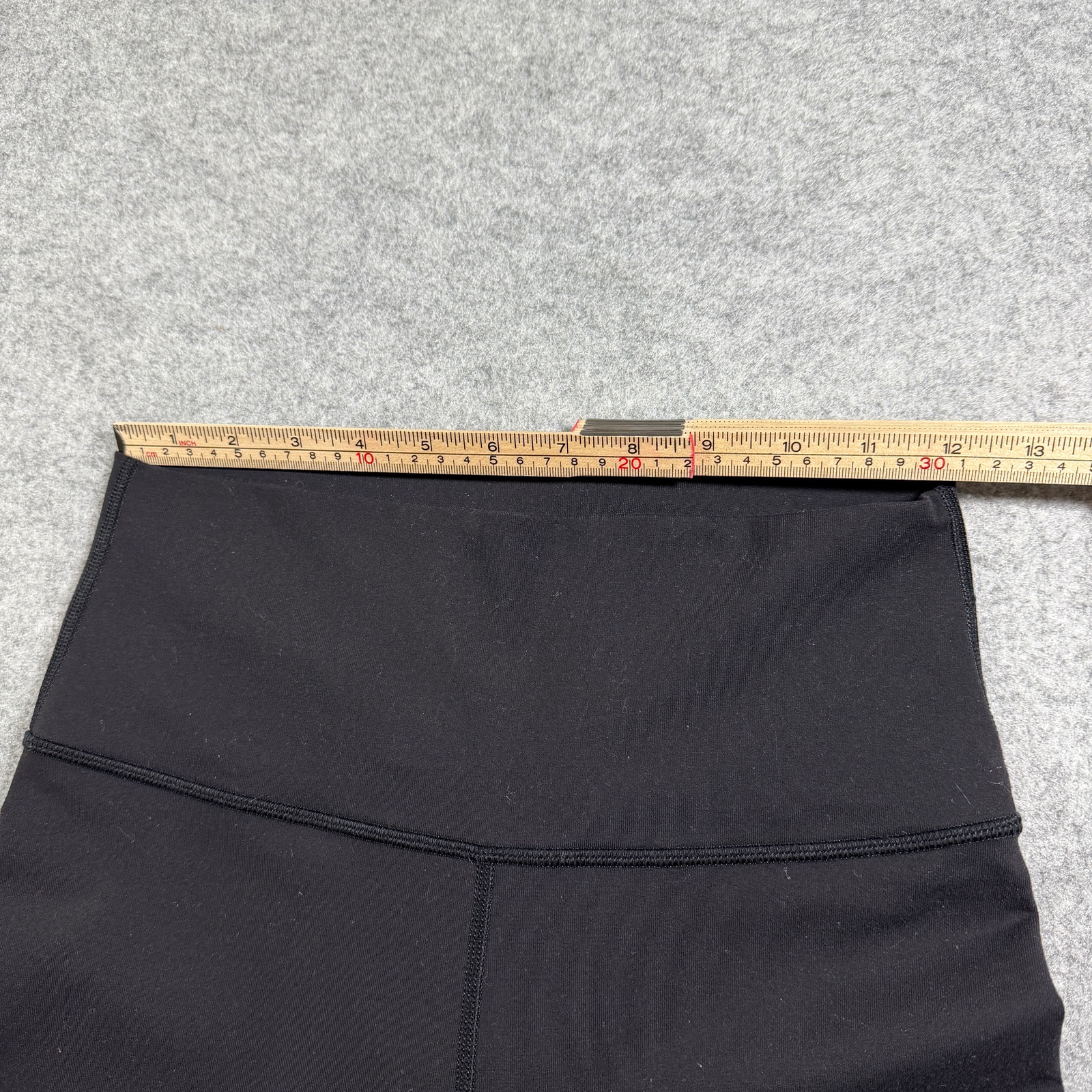 Lululemon Wunder Under Leggings Womens 6 Black High Rise Flatlock Seams Yoga thumbnail 6