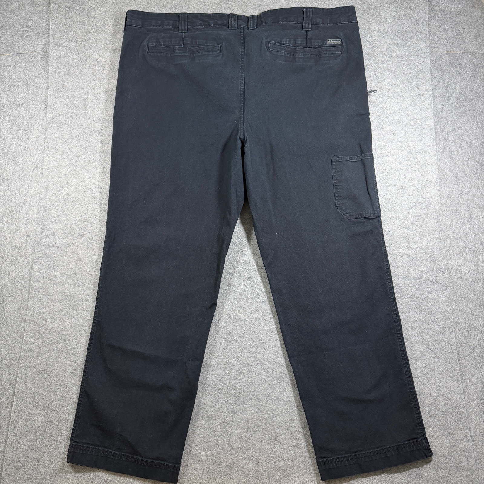 Columbia Carpenter Pants Mens 46W 30L Black Cotton Stretch Straight Leg Workwear thumbnail 2