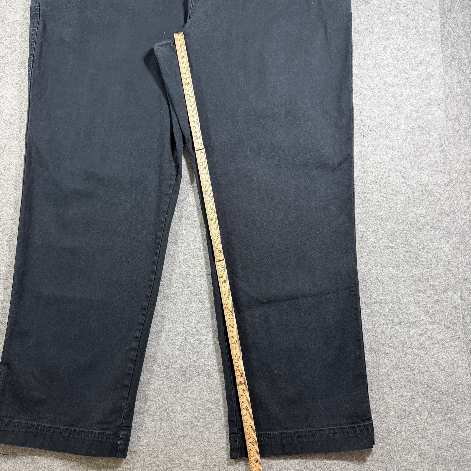 Columbia Carpenter Pants Mens 46W 30L Black Cotton Stretch Straight Leg Workwear thumbnail 6