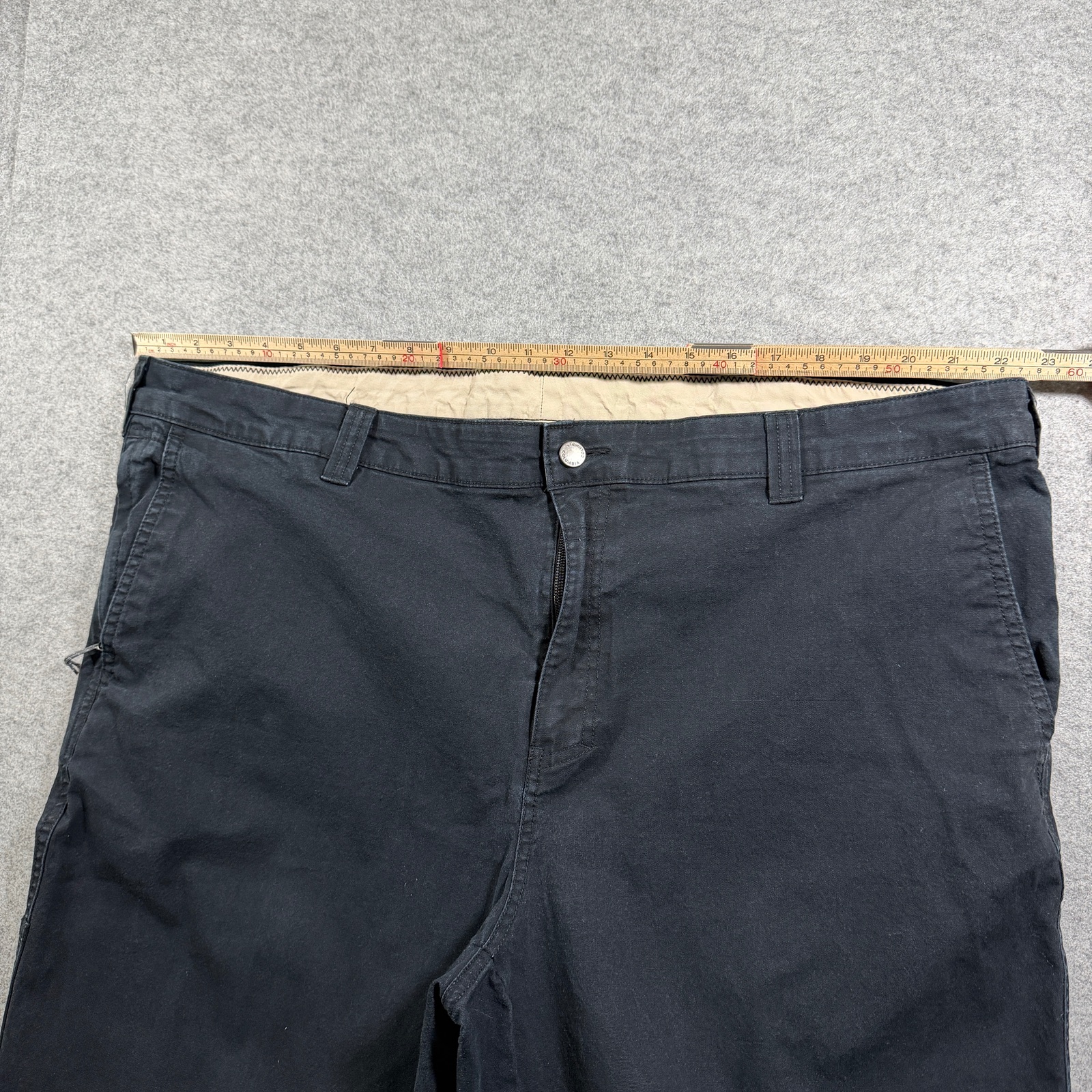Columbia Carpenter Pants Mens 46W 30L Black Cotton Stretch Straight Leg Workwear thumbnail 7