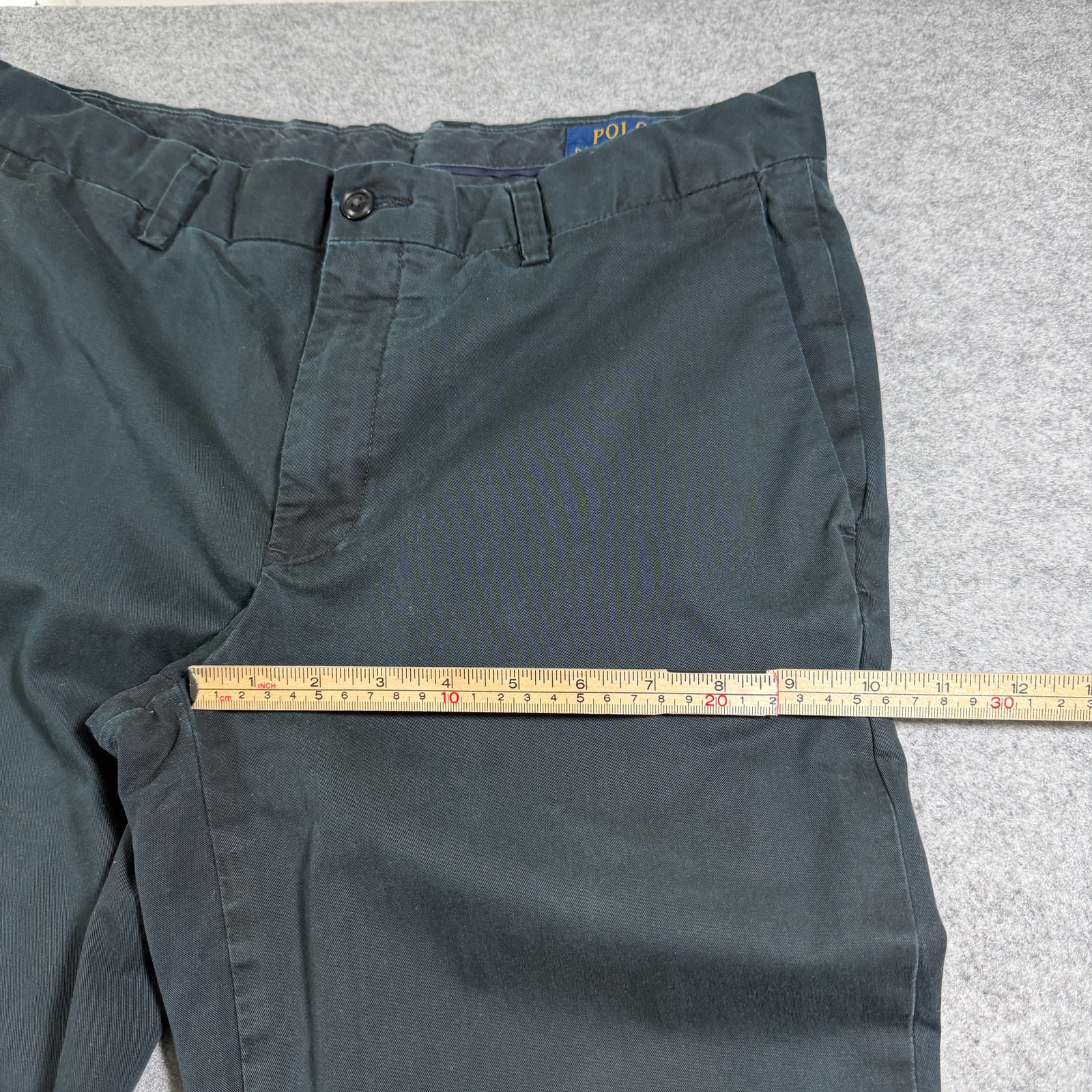 Polo Ralph Lauren Chino Pants Mens 33/32 Black Stretch Slim Fit Cotton Preppy thumbnail 10