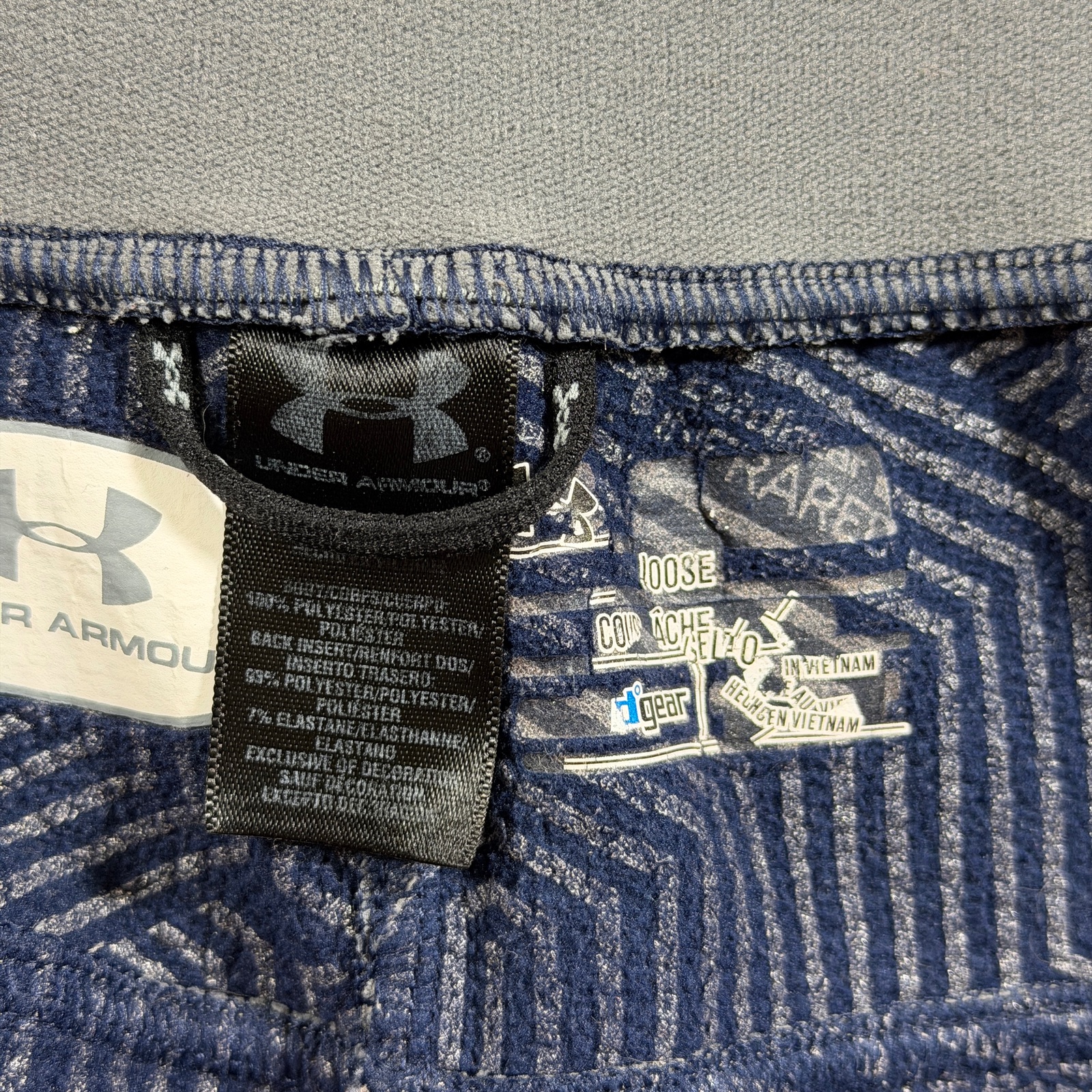 Under Armour Auburn Tigers Sweatpants Mens XXL Navy War Eagle Fleece Drawstring thumbnail 5