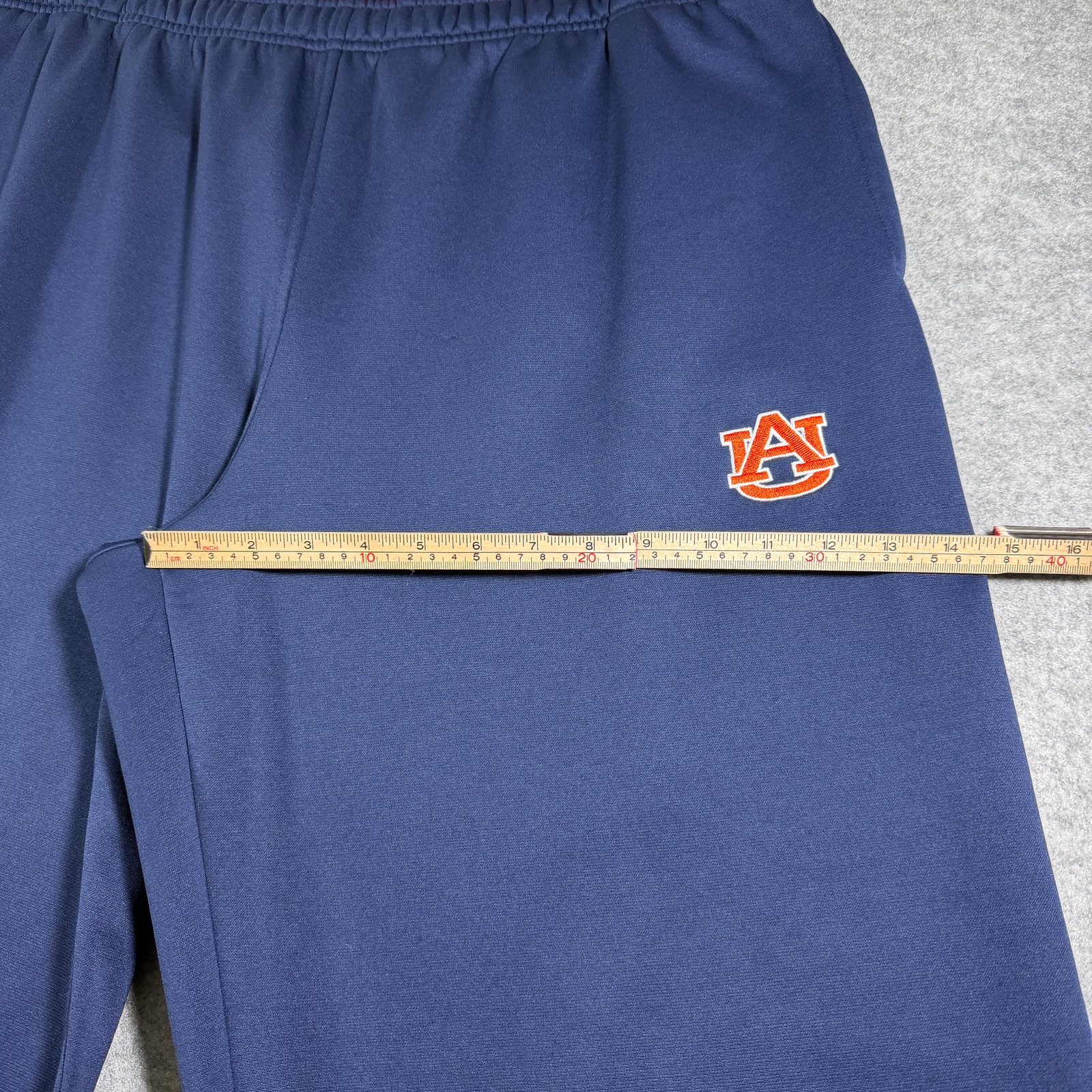 Under Armour Auburn Tigers Sweatpants Mens XXL Navy War Eagle Fleece Drawstring thumbnail 9