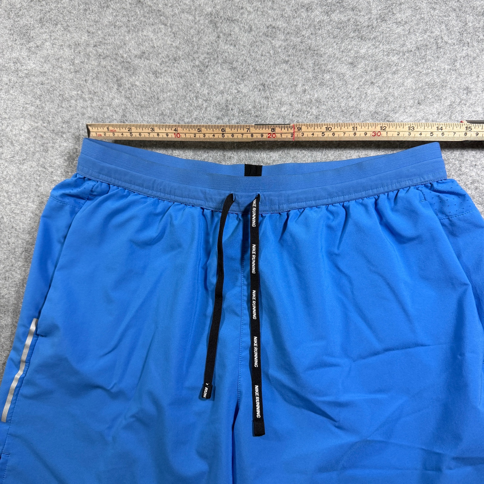 Nike Flex Stride Running Shorts Mens L Blue 2-In-1 Built-In Liner Zip Pockets thumbnail 7