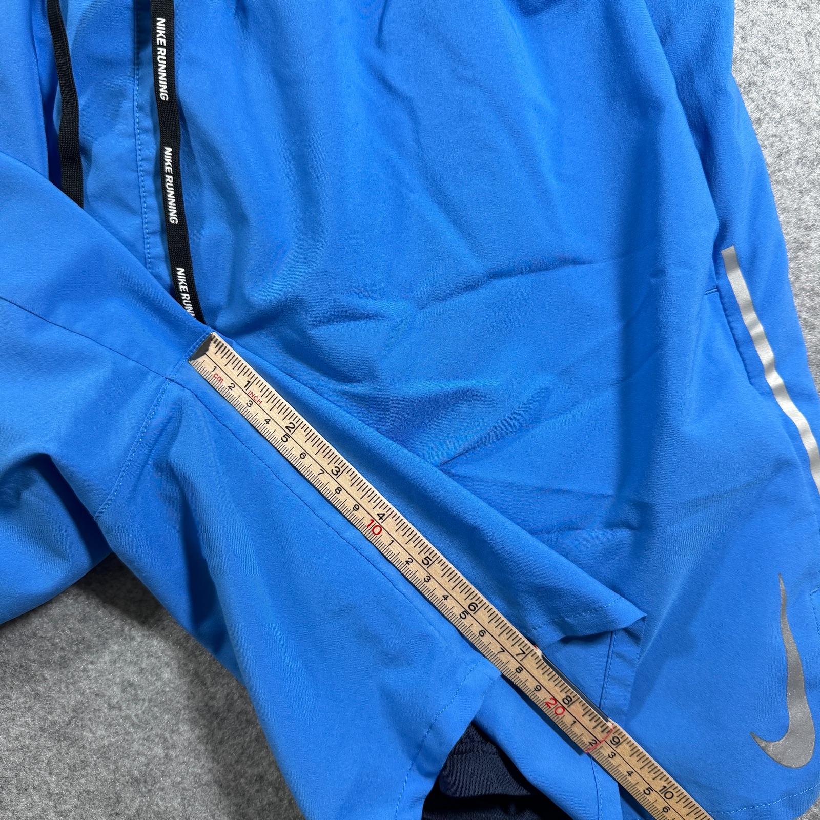 Nike Flex Stride Running Shorts Mens L Blue 2-In-1 Built-In Liner Zip Pockets thumbnail 8