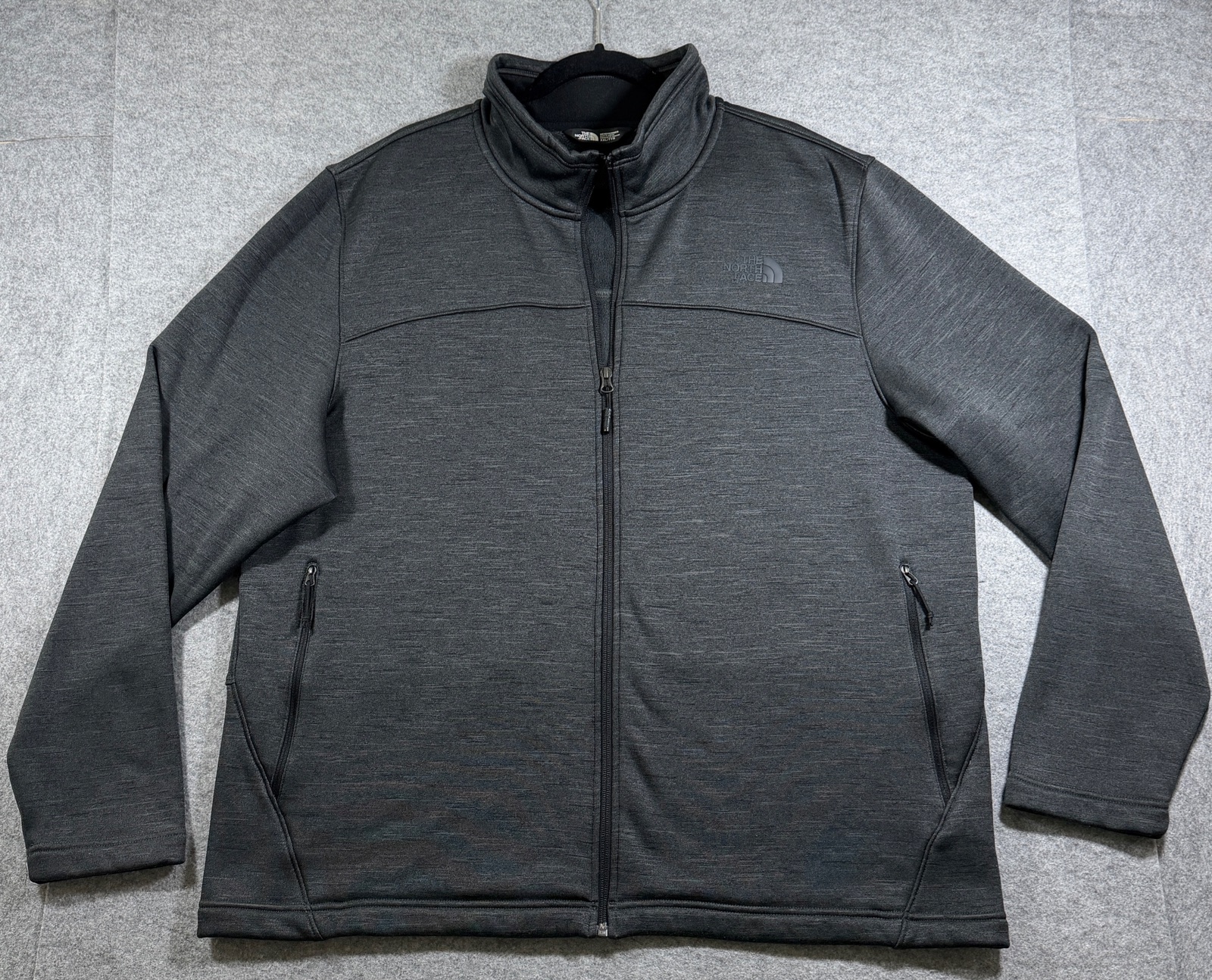 The North Face Canyonlands Full Zip Jacket Mens XXL Gray Fleece Lined Outdoor