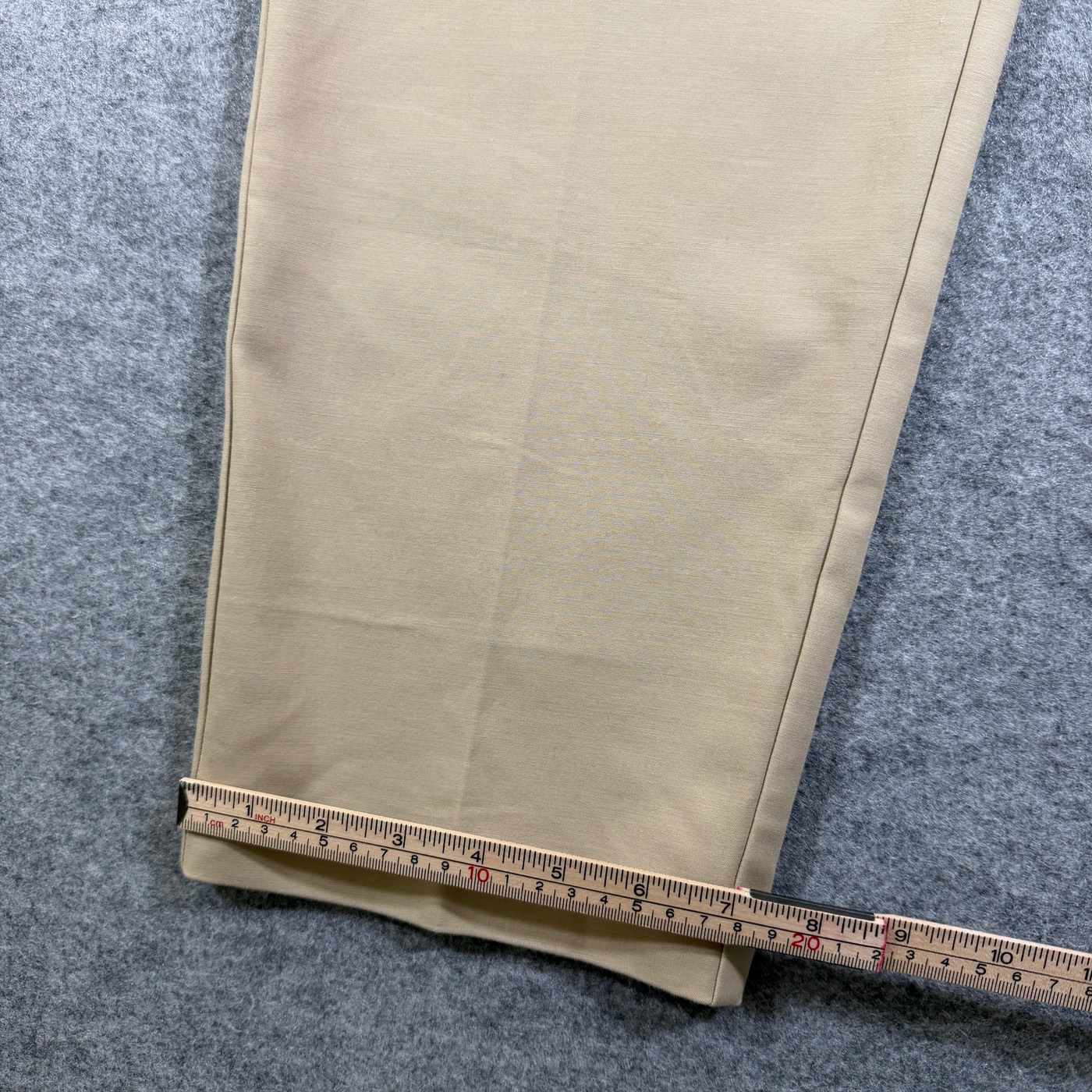 LOFT Riviera Slim Pants Womens 12P Khaki NWT Mid Rise Stretch Cotton Career thumbnail 8