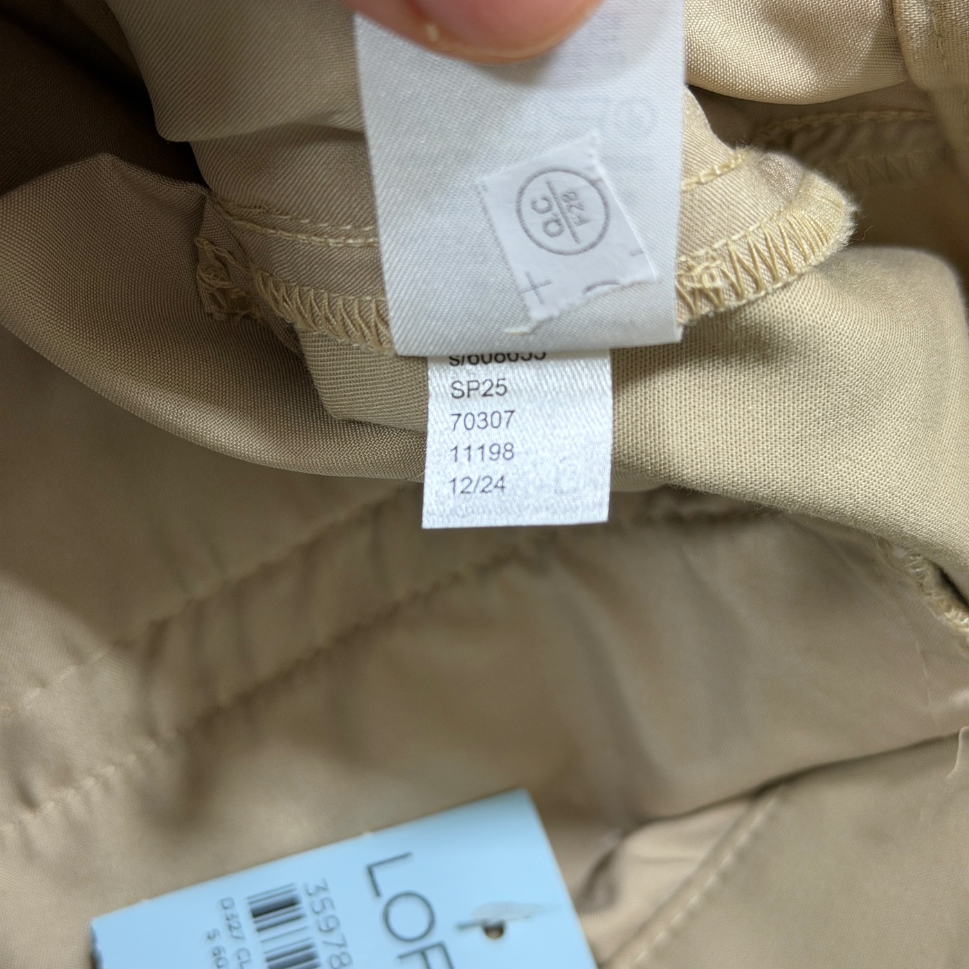 LOFT Riviera Slim Pants Womens 12P Khaki NWT Mid Rise Stretch Cotton Career thumbnail 10