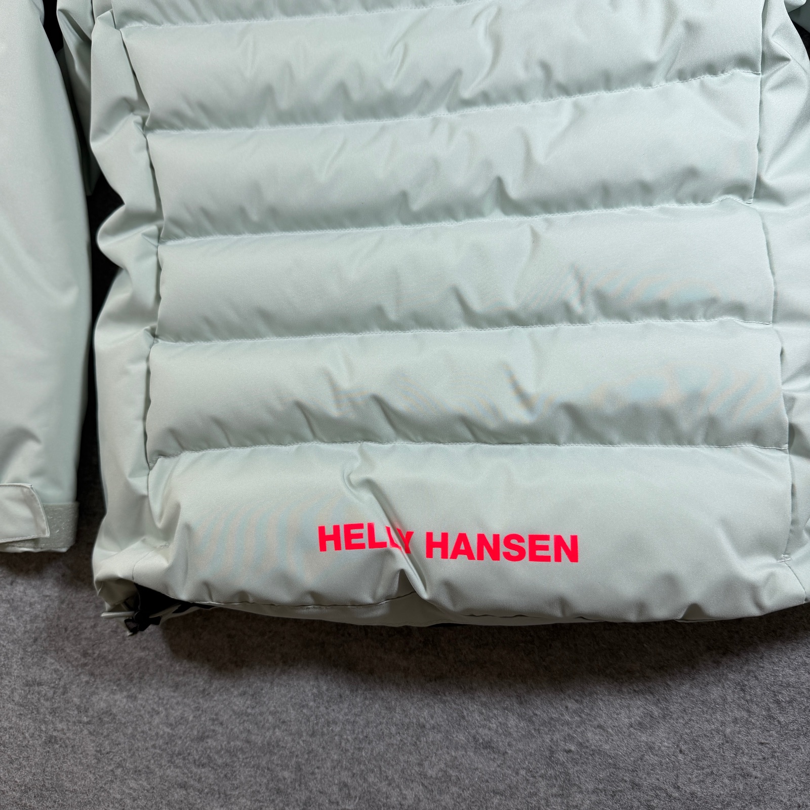 Helly Hansen Kids Puffer Ski Coat 140/10 Sage Green Hooded Colorblock Winter thumbnail 10