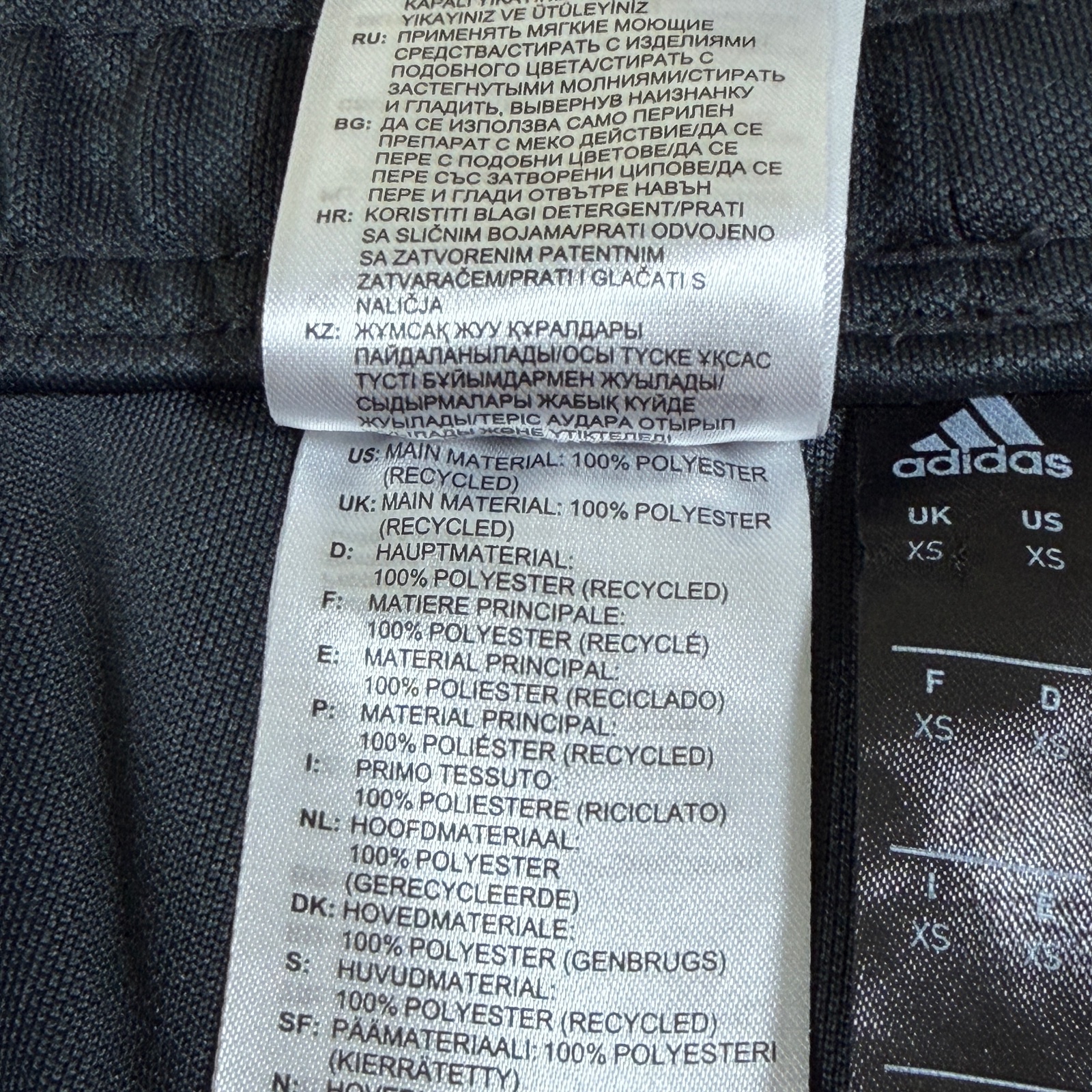 Adidas FC Bayern Munich Joggers Mens XS Gray Tapered Zip Ankle Soccer Training thumbnail 13
