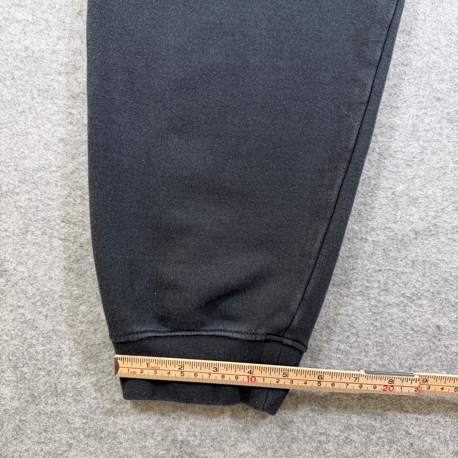Nike Club Fleece Lined Joggers Mens L Black Relaxed Fit Drawstring Cotton Cuffed thumbnail 8