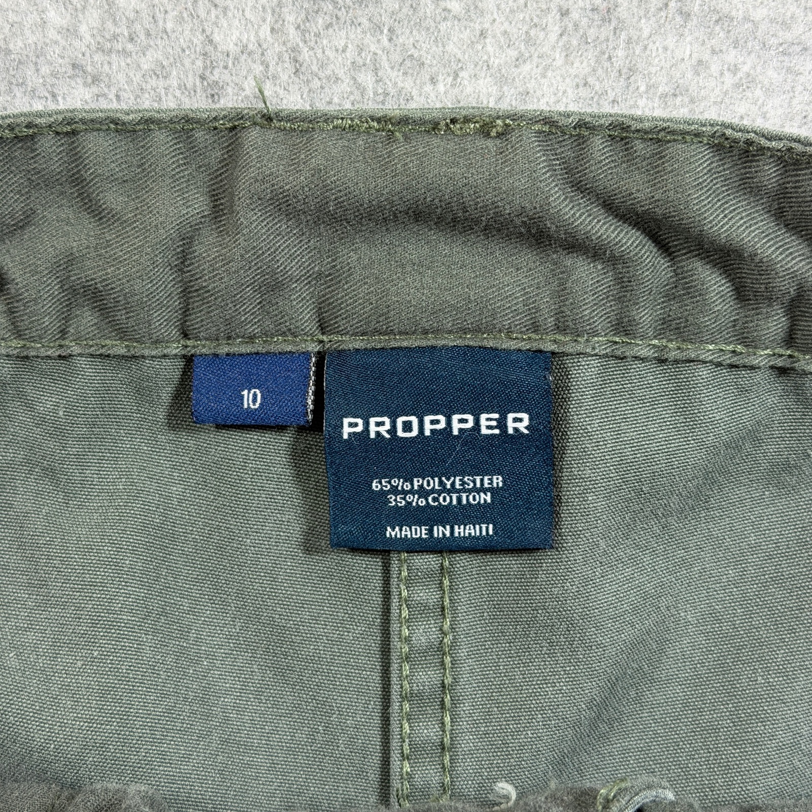 Propper Cargo Pants Womens 10 Olive Green Tactical Multi Pocket Canvas Ripstop thumbnail 5