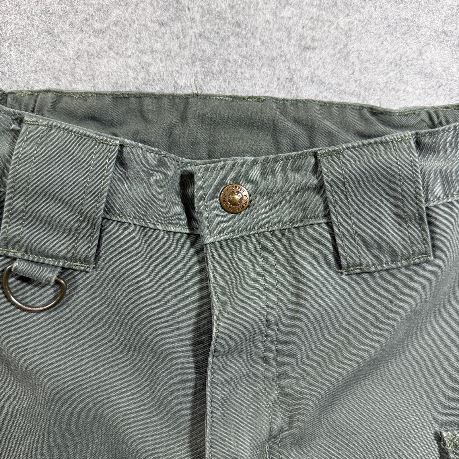 Propper Cargo Pants Womens 10 Olive Green Tactical Multi Pocket Canvas Ripstop thumbnail 12