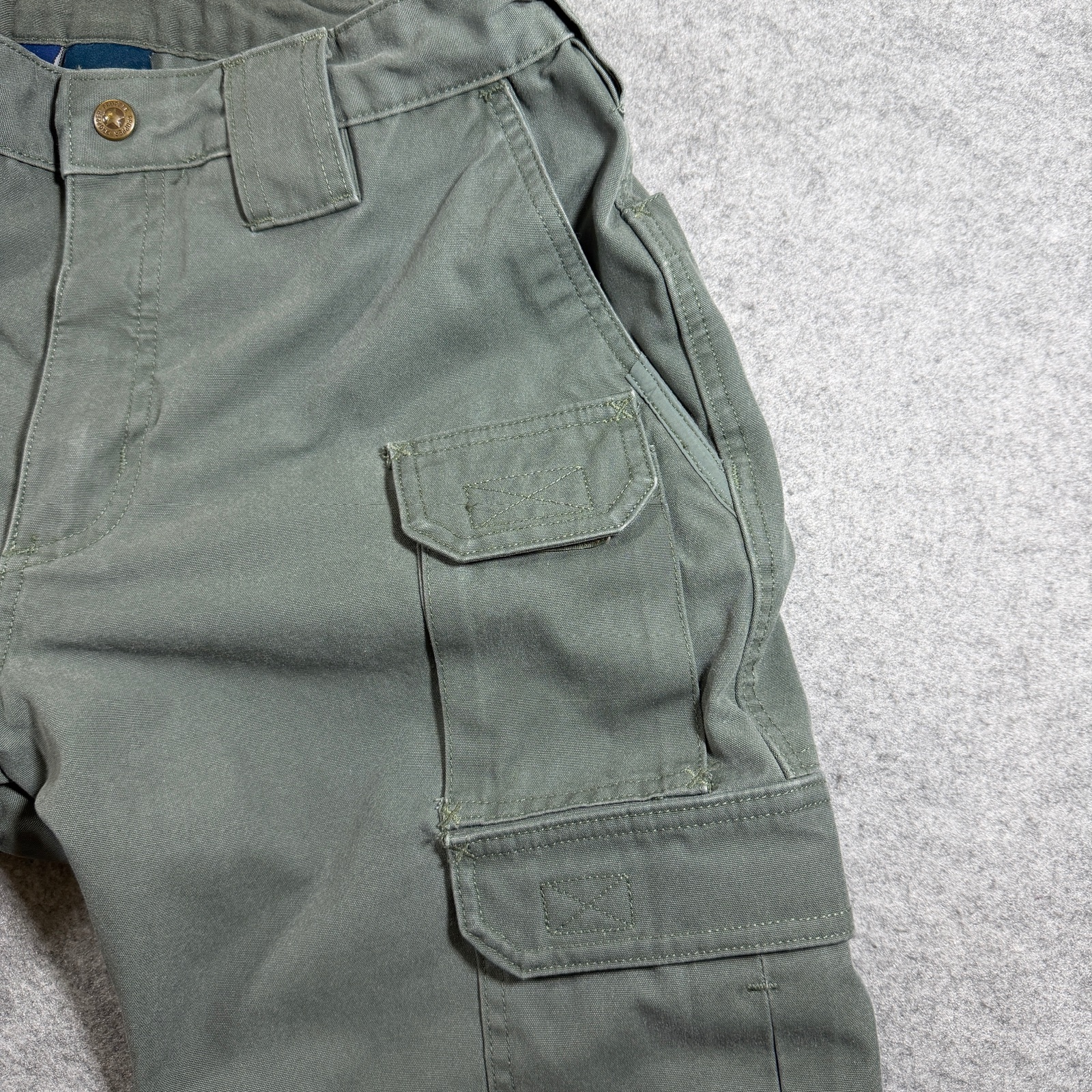 Propper Cargo Pants Womens 10 Olive Green Tactical Multi Pocket Canvas Ripstop thumbnail 14