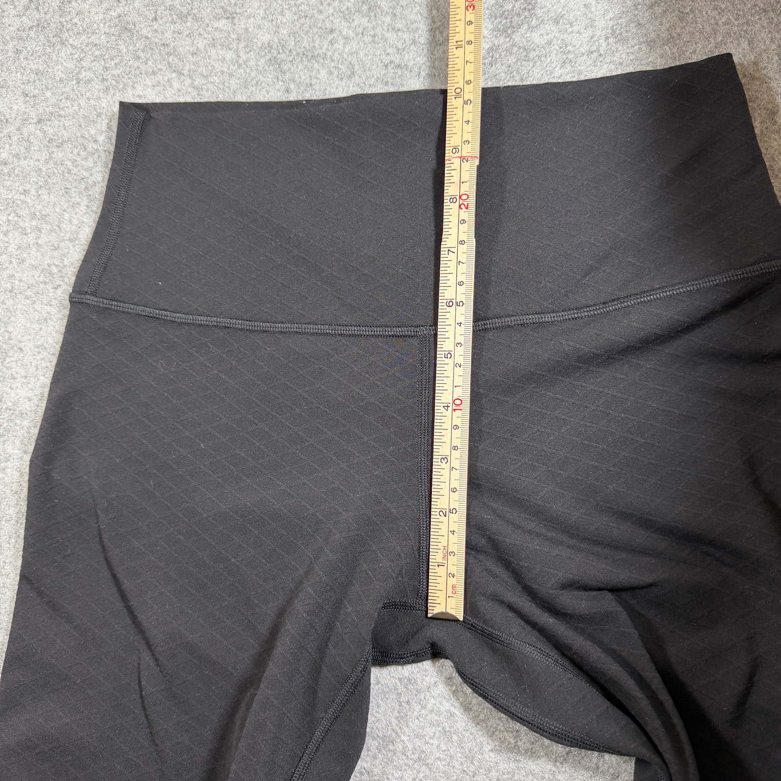 Lululemon Align Leggings Womens 8 Black High Rise Diamond Textured Yoga Pants thumbnail 9