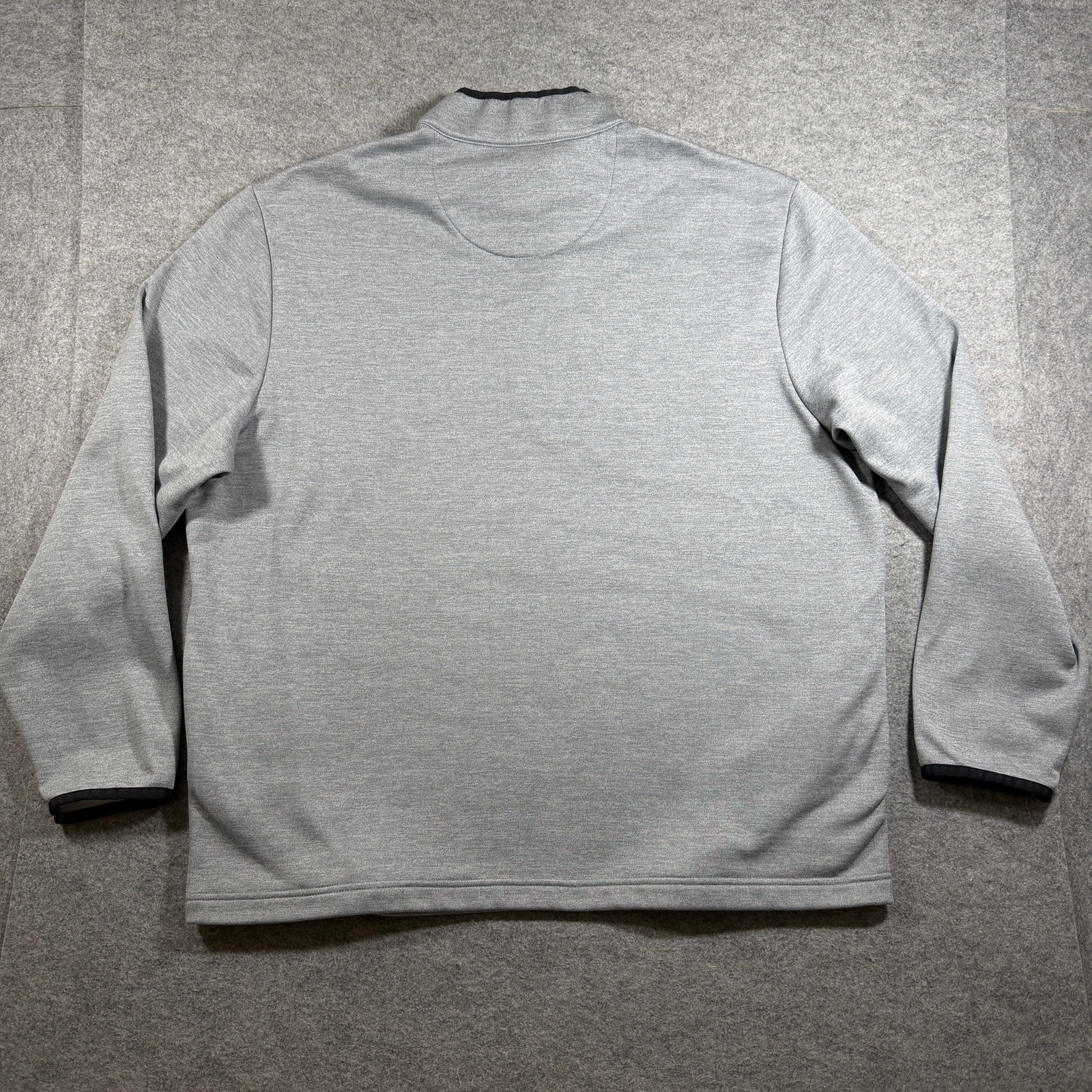 Callaway 1/4 Zip Golf Pullover Men XL Gray Fleece Lined Cold Weather Performance thumbnail 2