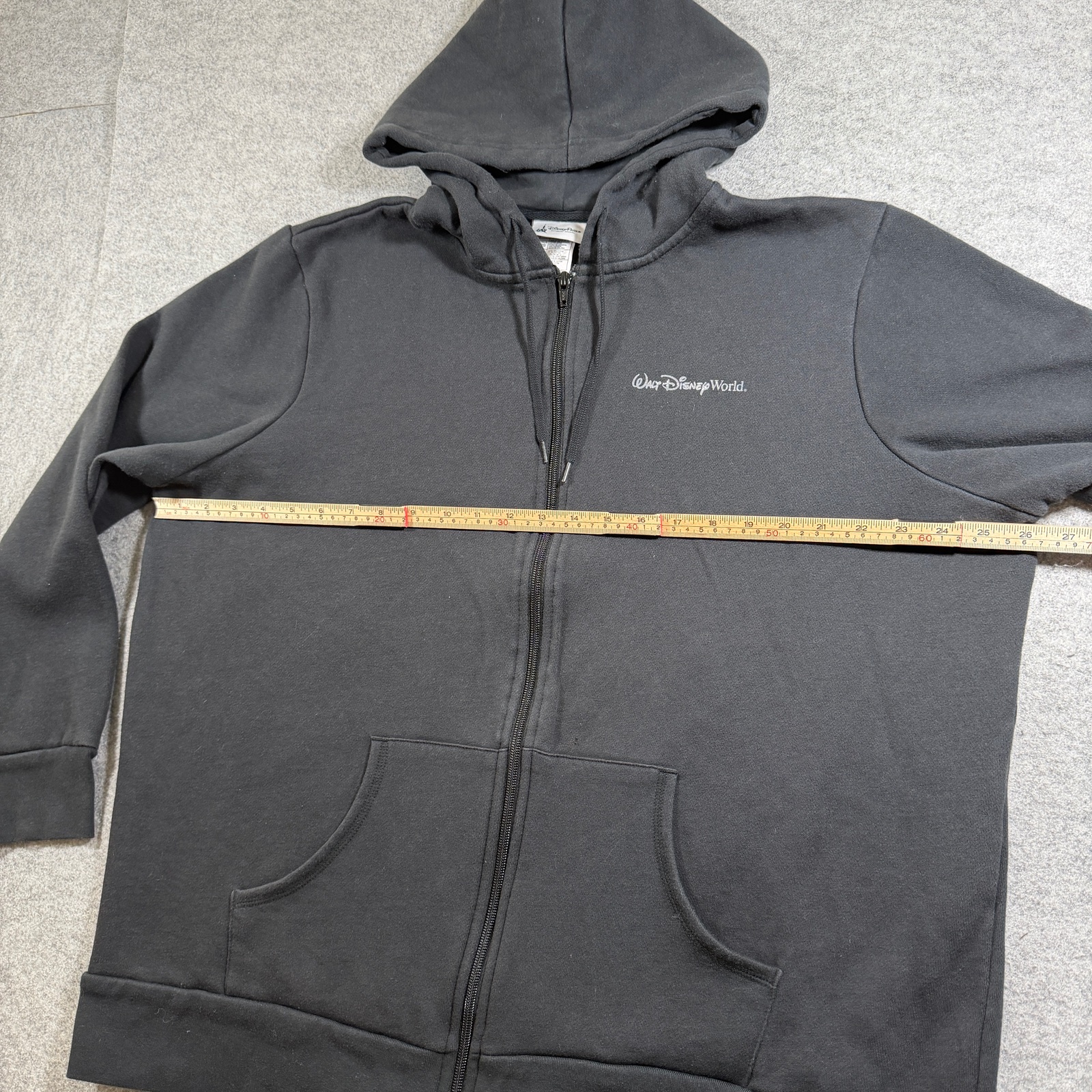 Disney Parks Hoodie Mens 2X Black Walt Disney World Castle Dome Graphic Pullover thumbnail 6