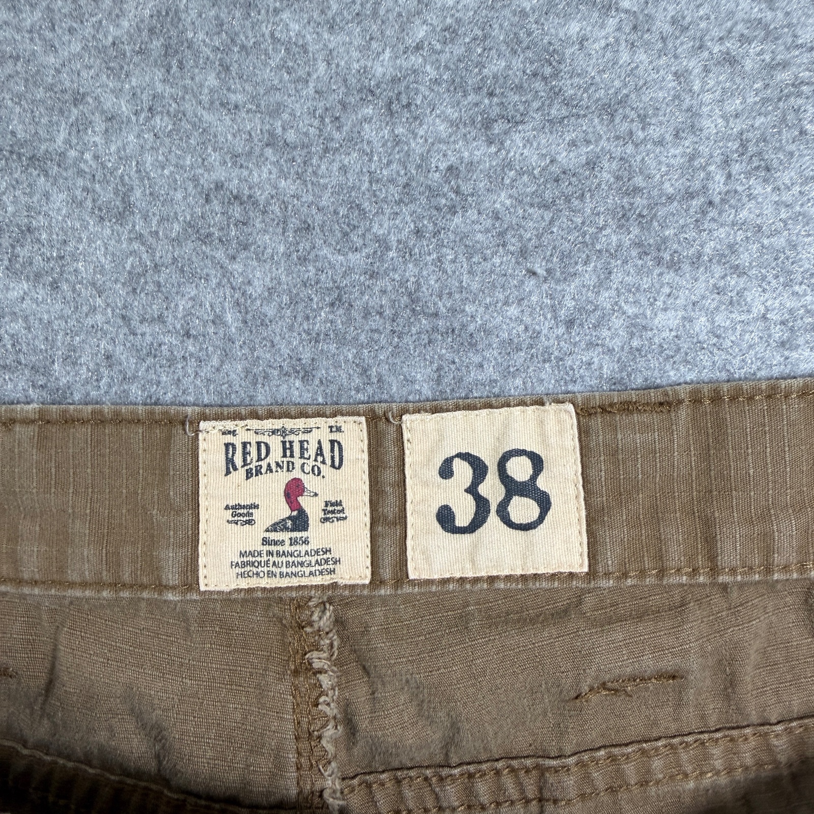 RedHead Cargo Shorts Mens 38 Dark Khaki Ripstop Utility Workwear Hunting Hiking thumbnail 4