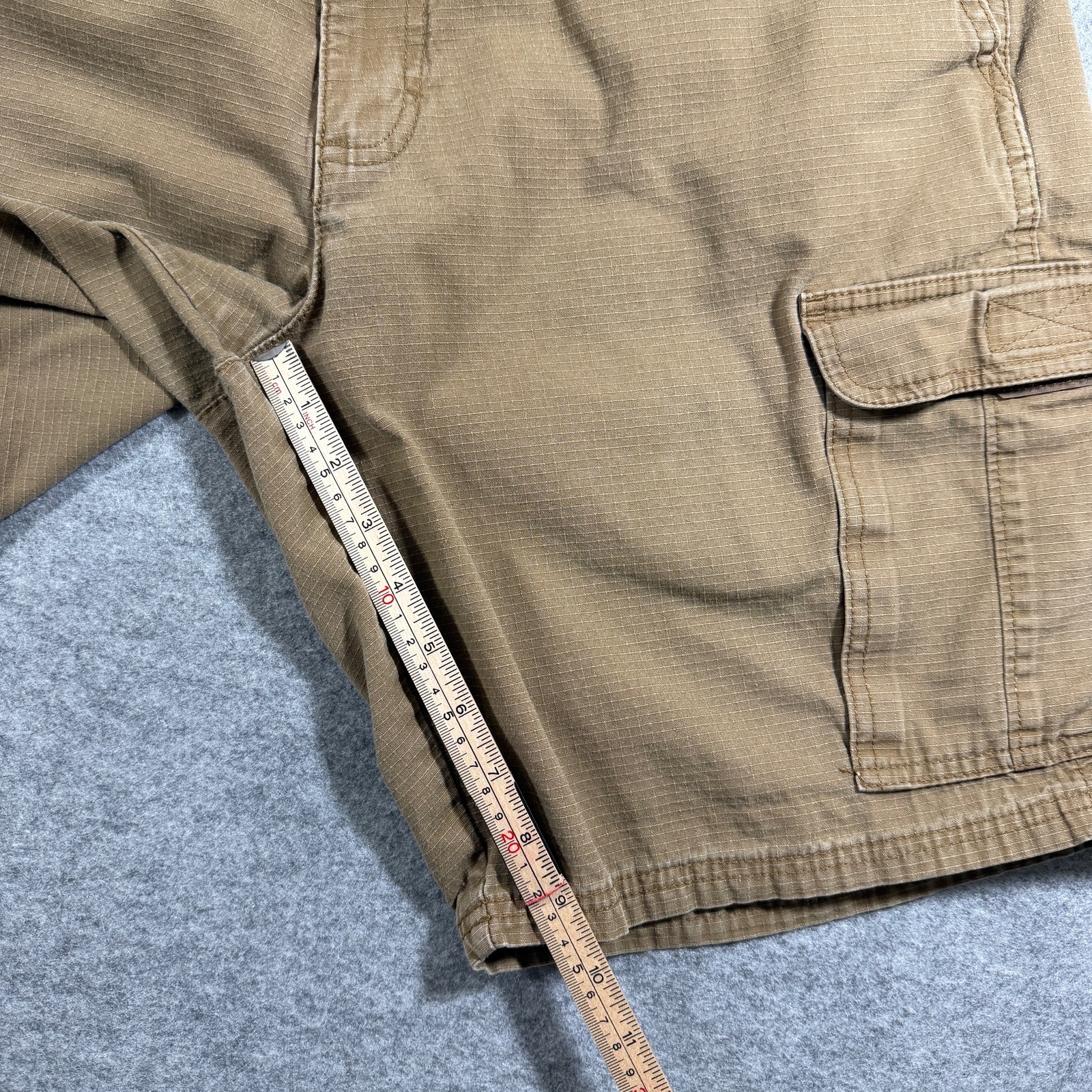 RedHead Cargo Shorts Mens 38 Dark Khaki Ripstop Utility Workwear Hunting Hiking thumbnail 7