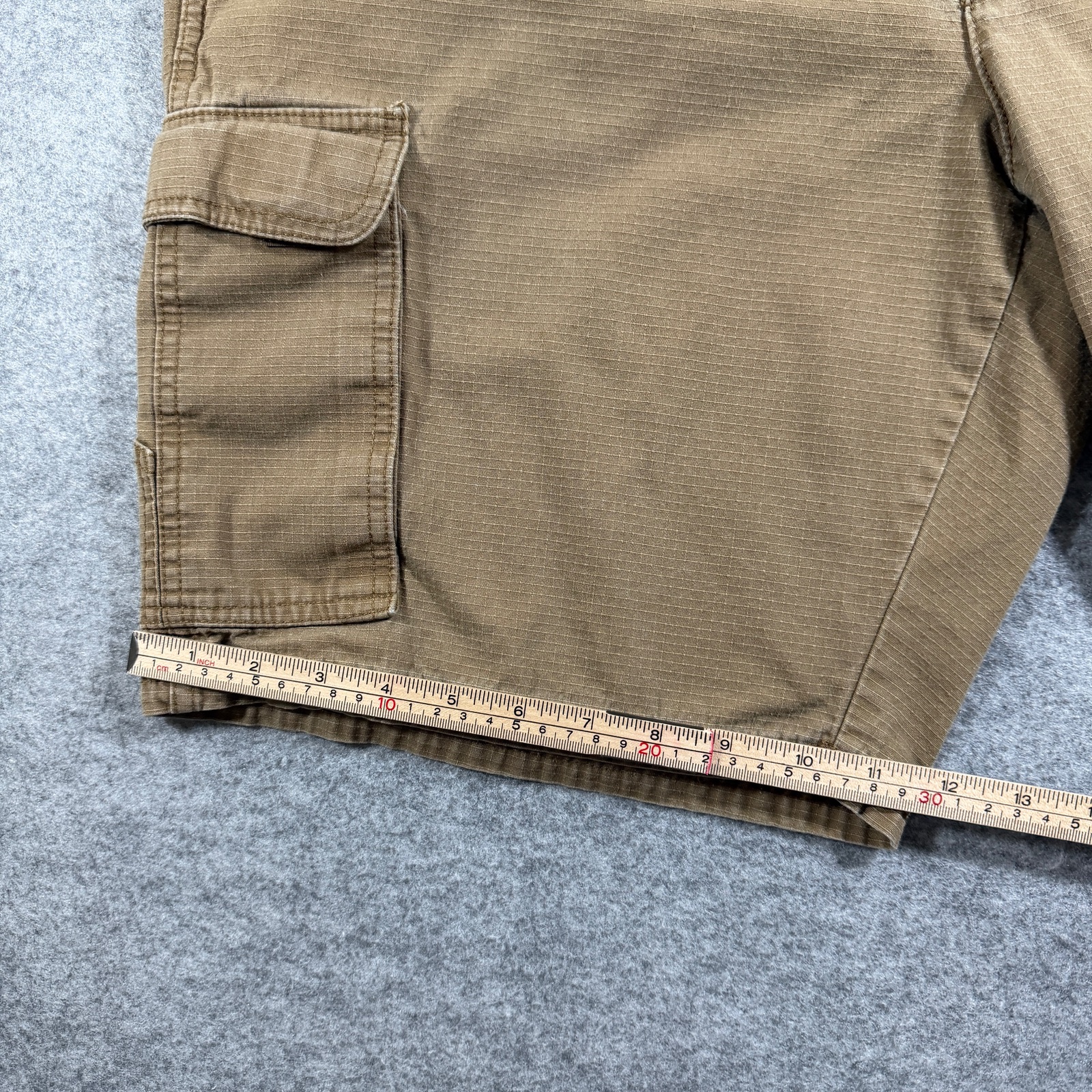 RedHead Cargo Shorts Mens 38 Dark Khaki Ripstop Utility Workwear Hunting Hiking thumbnail 8