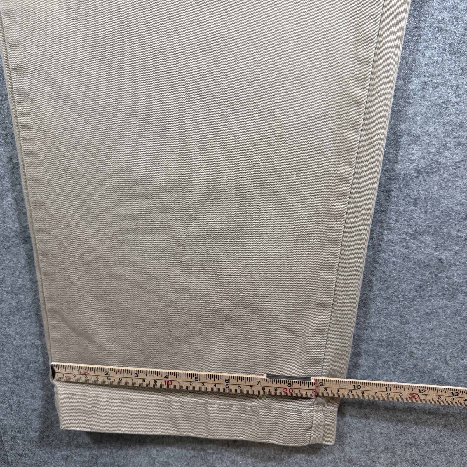 Vintage 90s Polo Ralph Lauren Andrew Pants Mens 48x32 Khaki Pleated Cotton Chino thumbnail 10