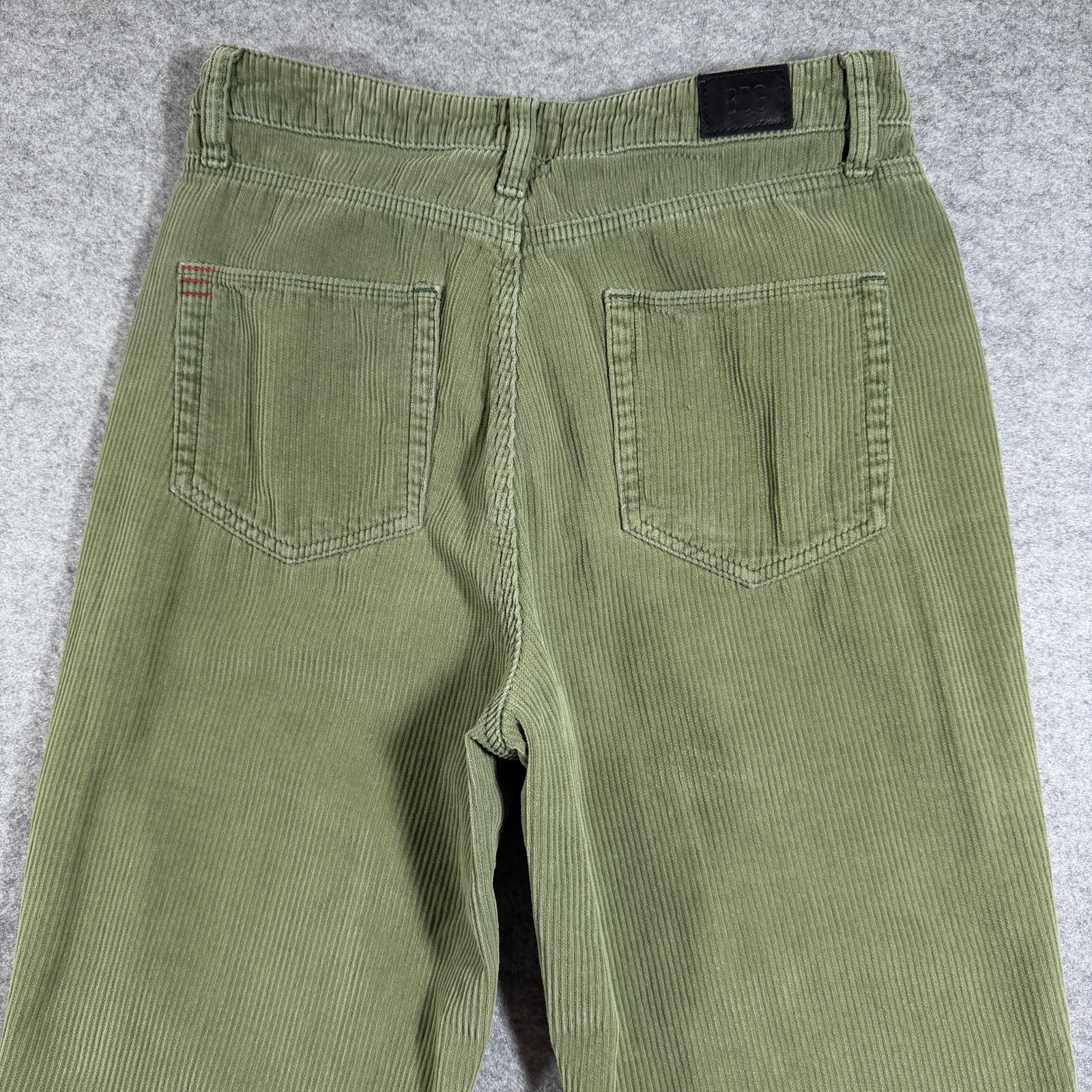 BDG Urban Outfitters Corduroy Pants Womens 28 Olive Green Mom High Rise Cotton thumbnail 5