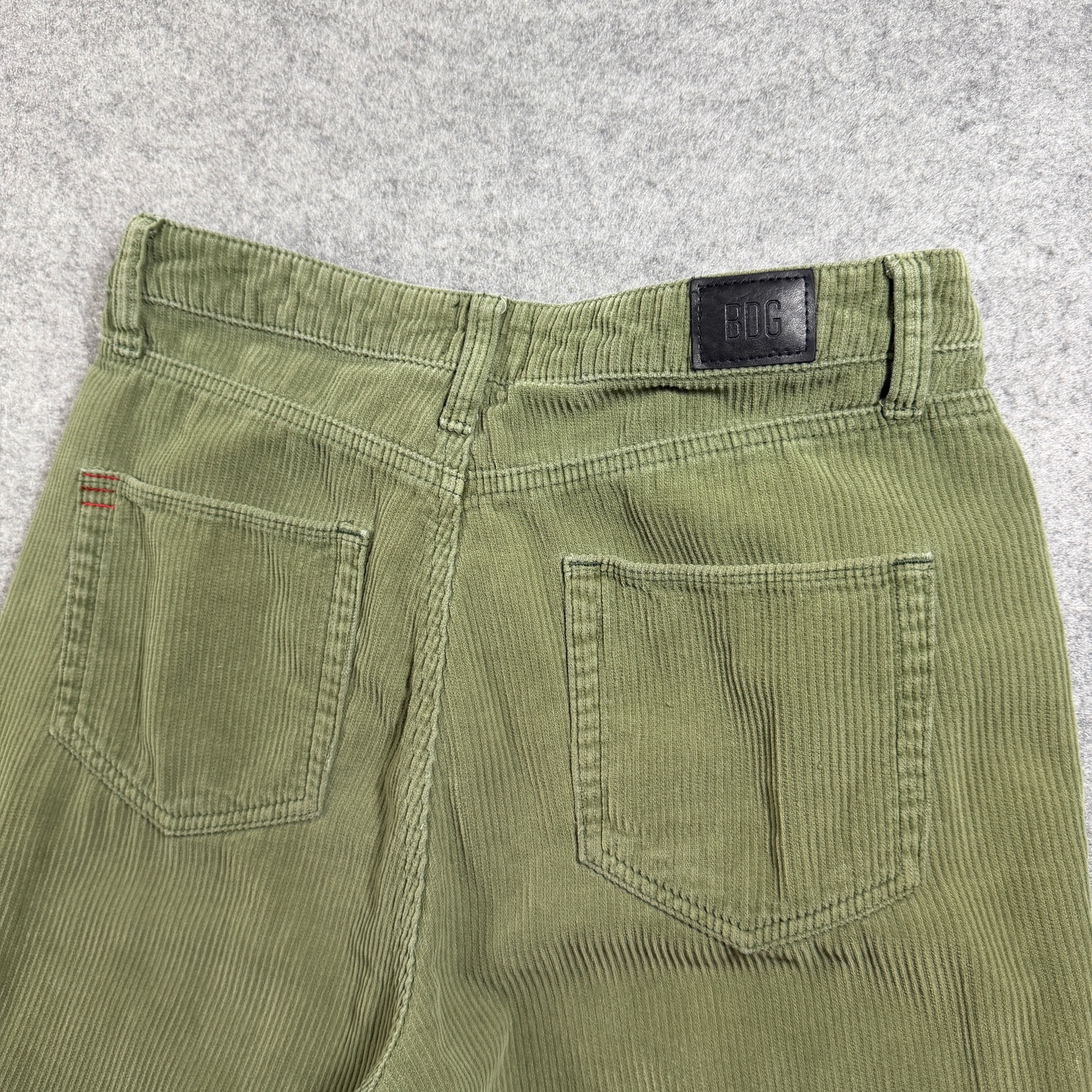 BDG Urban Outfitters Corduroy Pants Womens 28 Olive Green Mom High Rise Cotton thumbnail 14