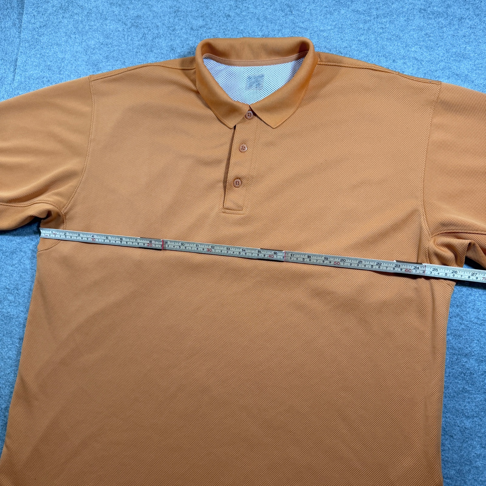 Columbia PFG Polo Shirt Mens XXL Orange Mesh Vented Performance Fishing Gear thumbnail 5