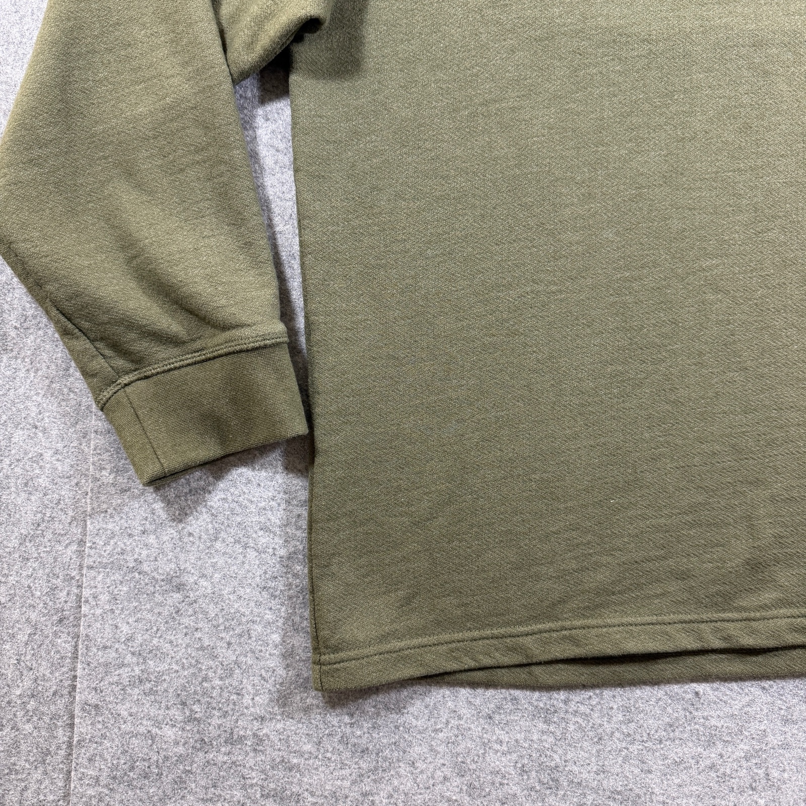 Orvis Crewneck Sweatshirt Mens XXL Olive Green Cotton Outdoor Pullover Casual thumbnail 5