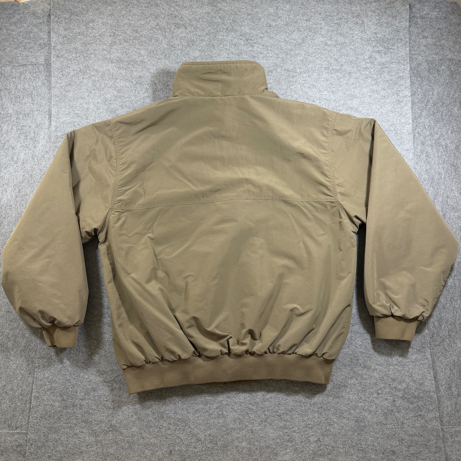Vintage White Sierra Jacket Mens XL Tan Fleece Lined Water Resistant Hiking thumbnail 2
