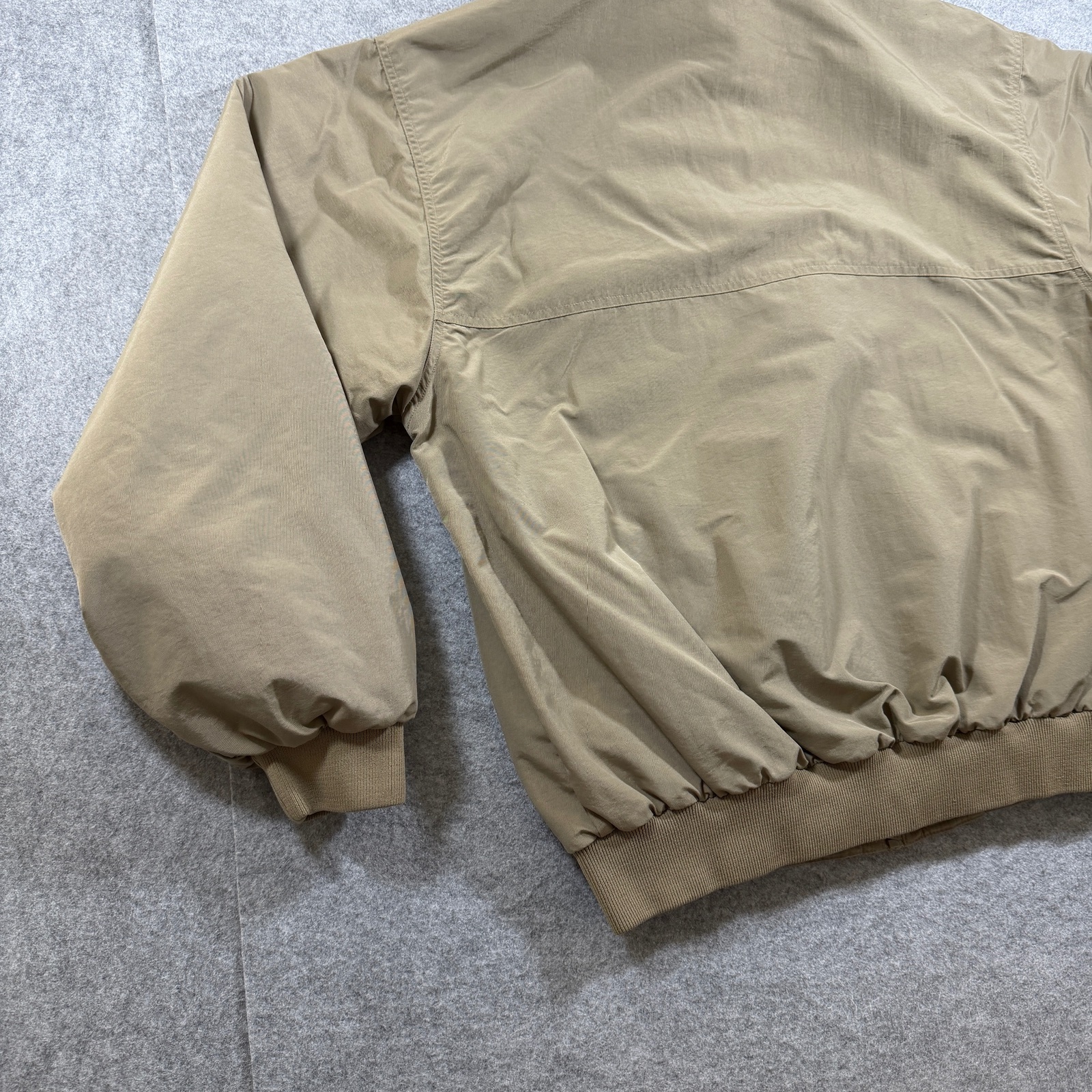 Vintage White Sierra Jacket Mens XL Tan Fleece Lined Water Resistant Hiking thumbnail 13